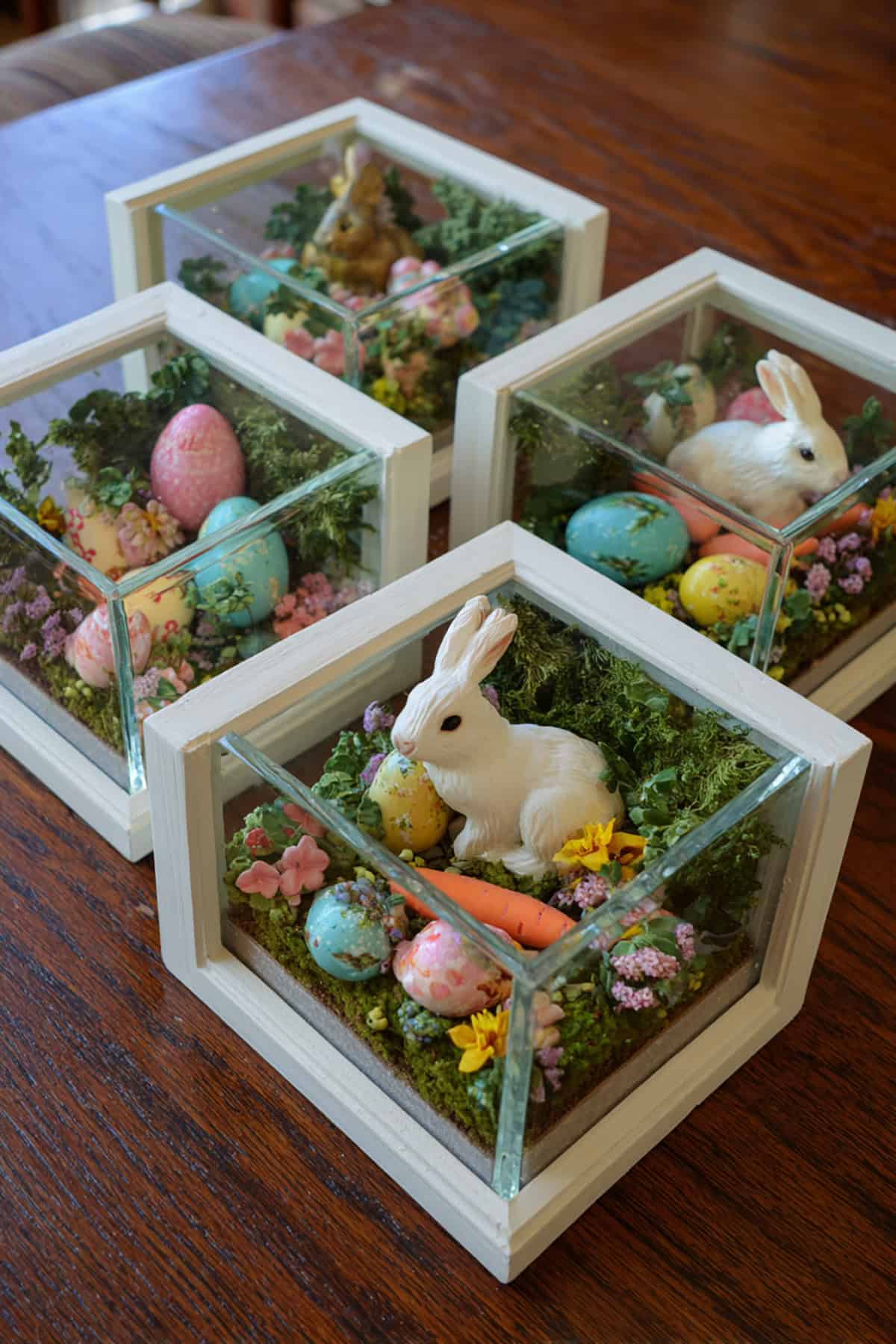 Decorative Easter Egg Shadow Boxes