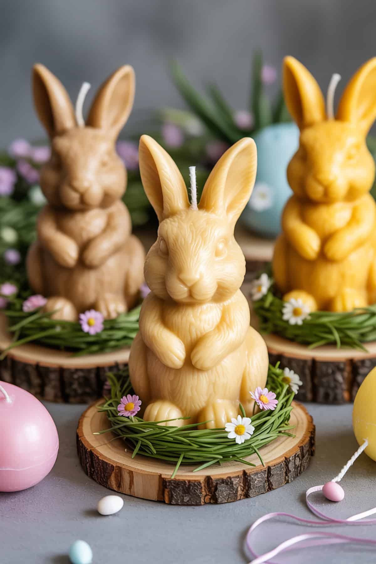 Easter Bunny Candle Mold Candles