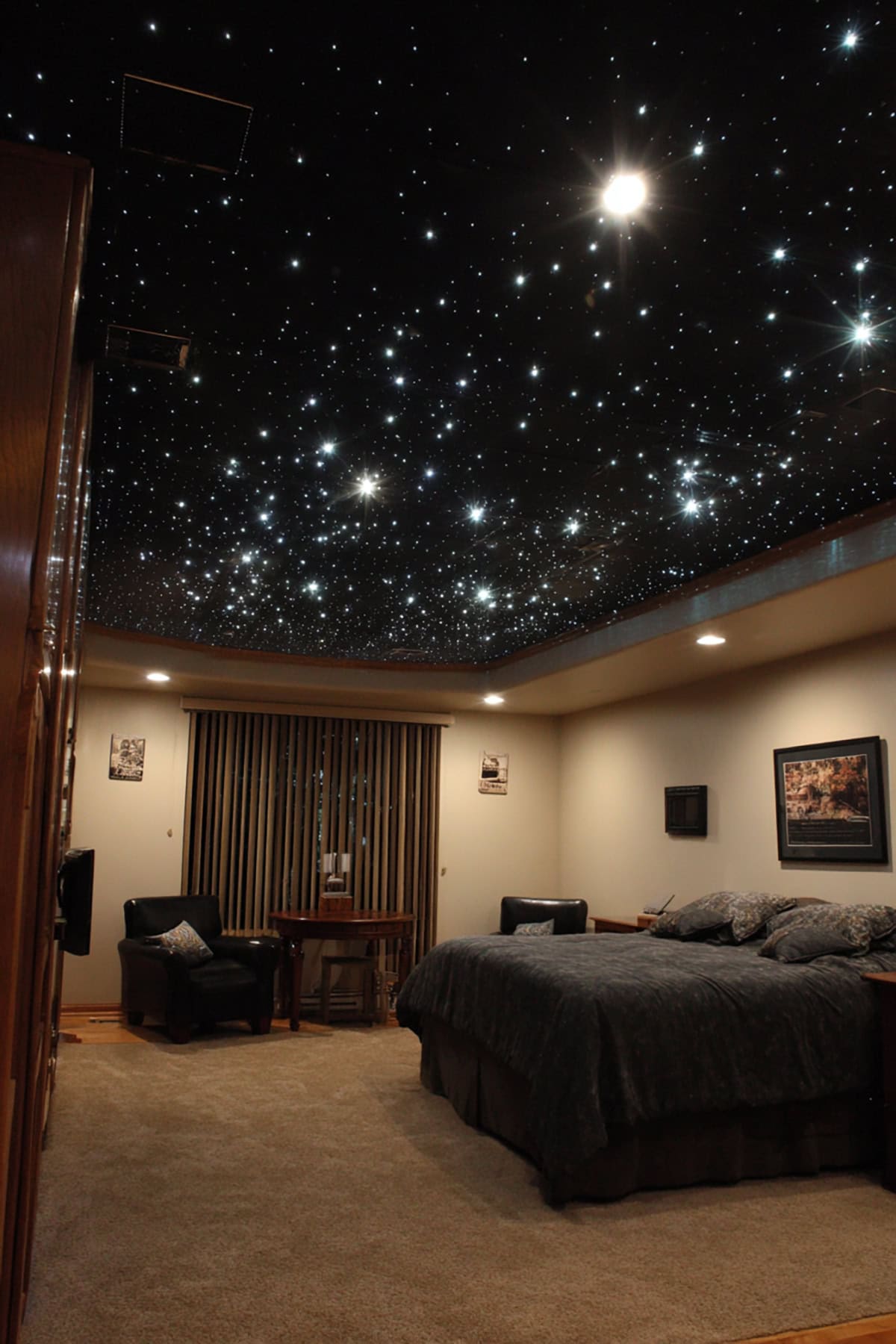 LED Starfield Ceiling Design