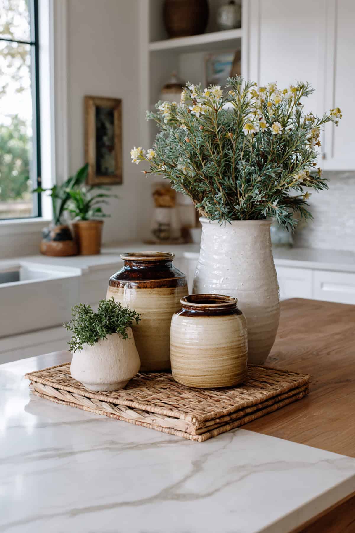 Neutral Ceramic Pottery Collection