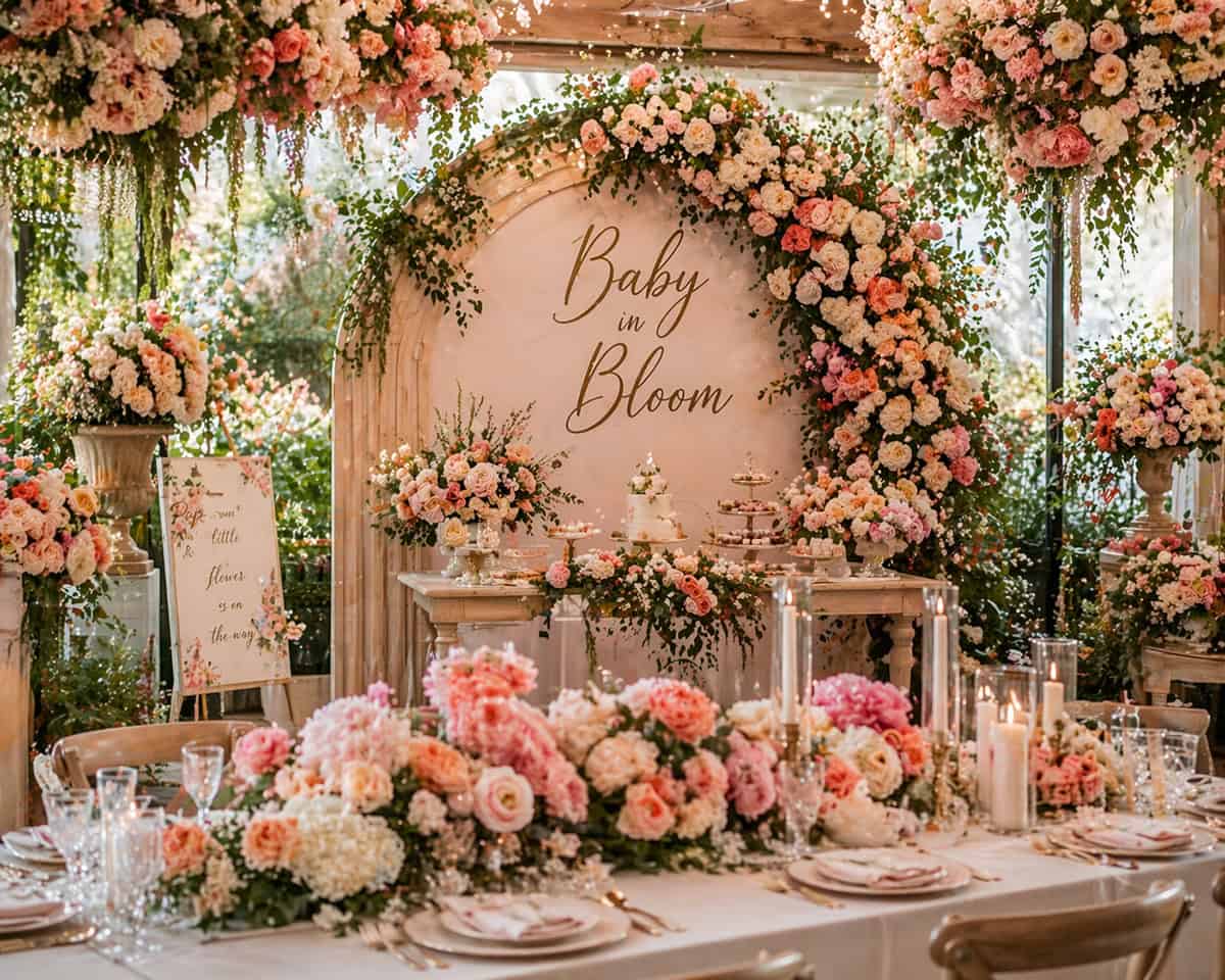 Baby in Bloom Floral Shower