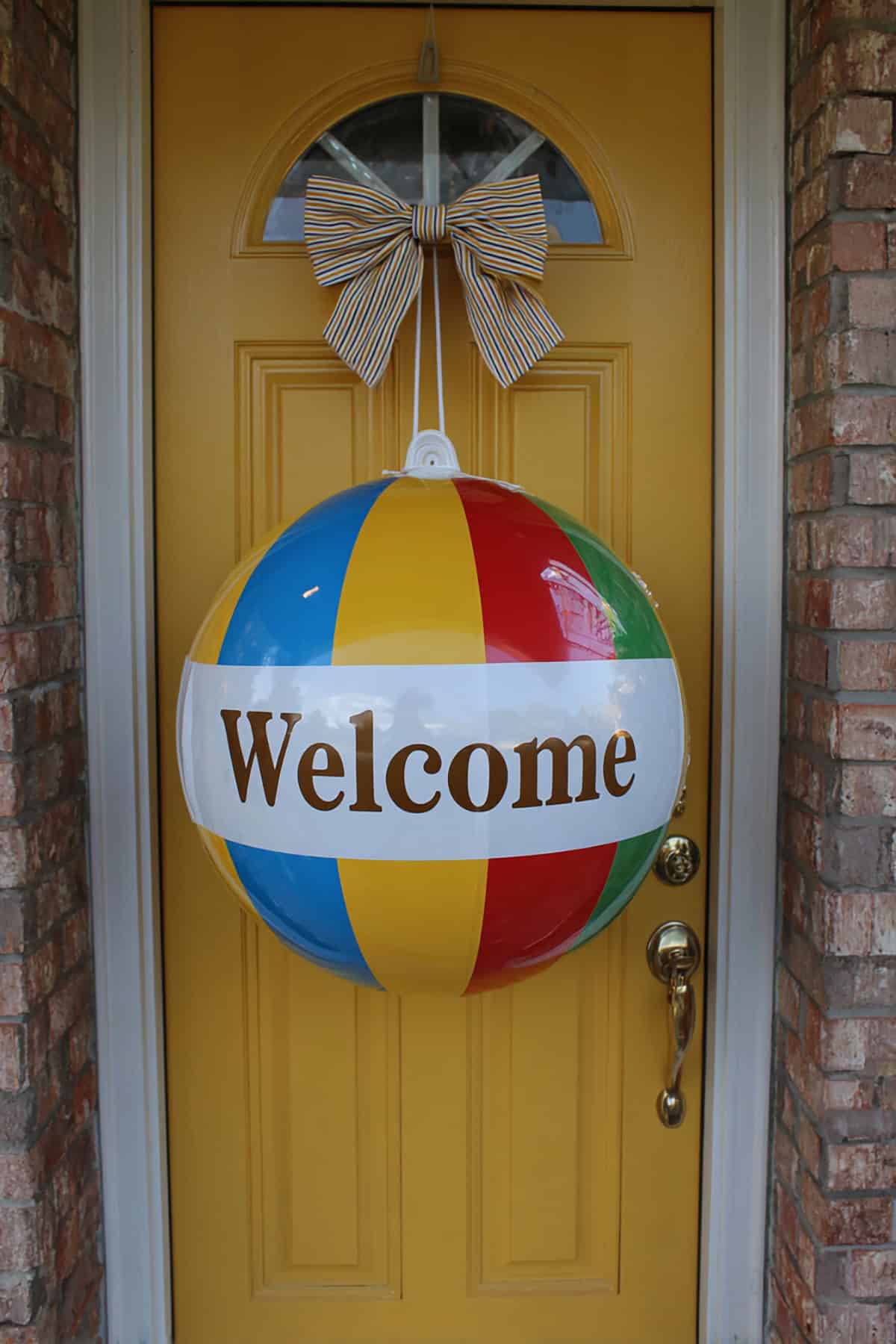 Beach Ball Door Hanger