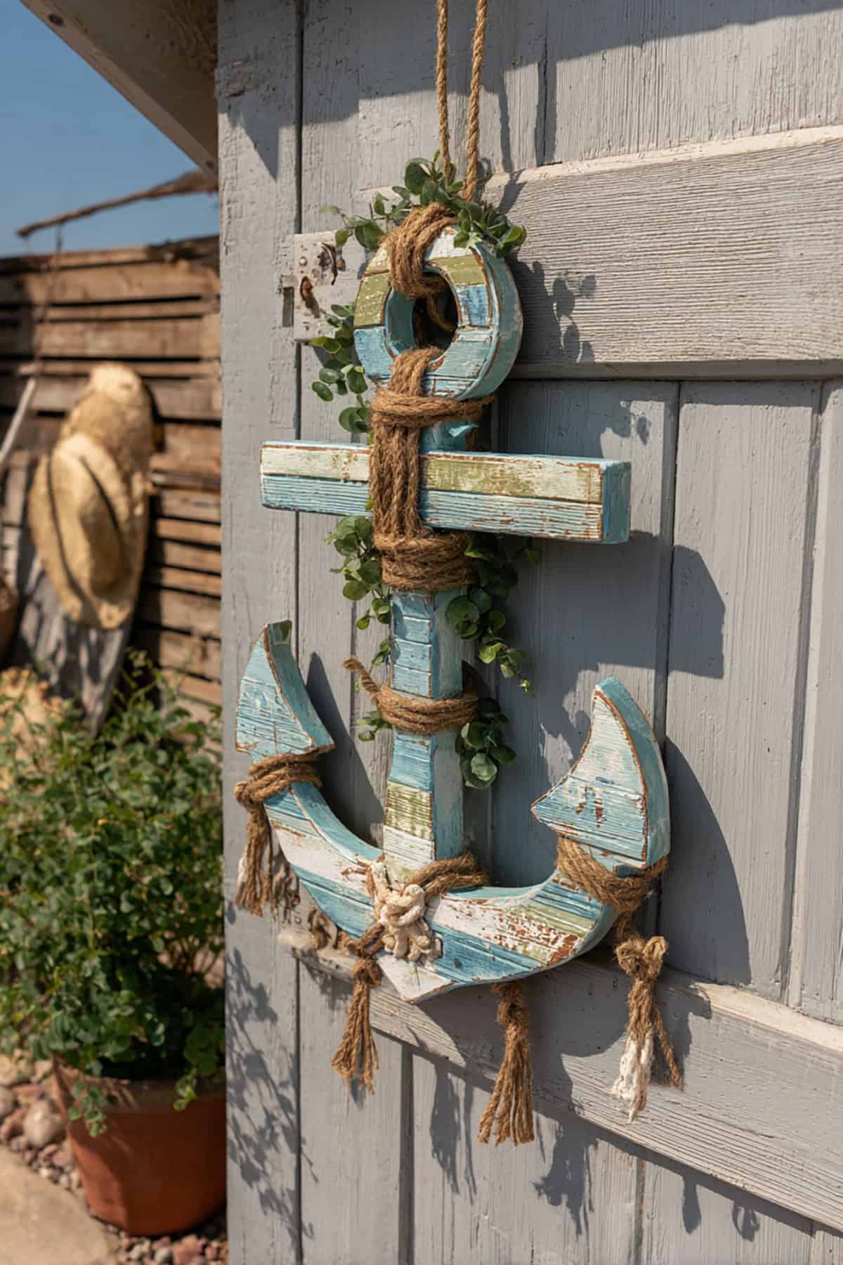 Coastal Anchor Summer Hanger