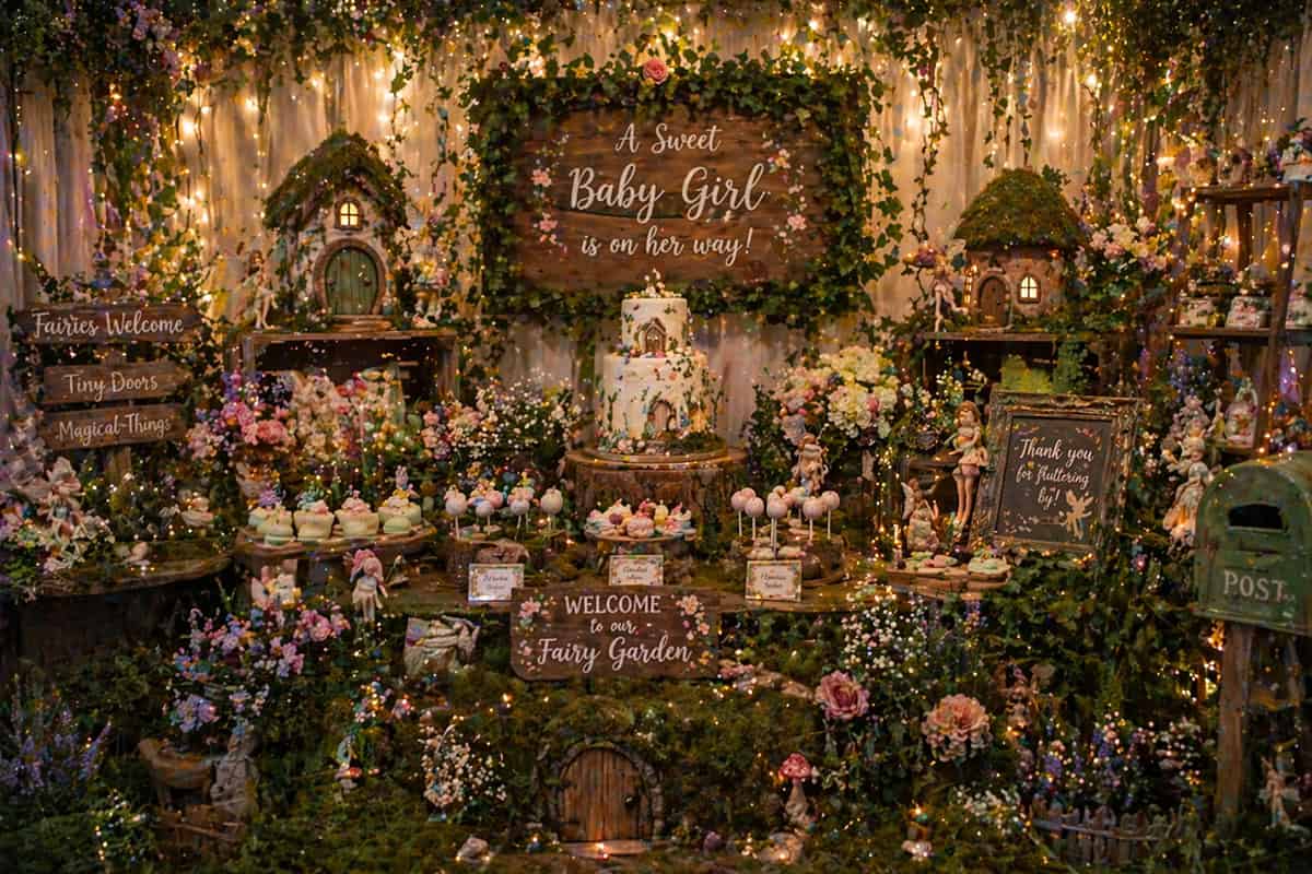 Fairy Garden Baby Shower