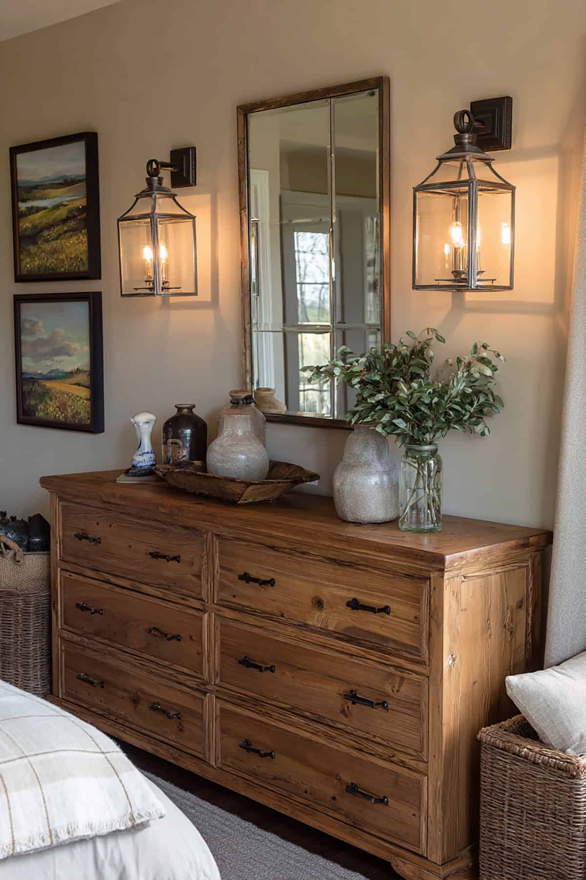 Hanging Lantern Sconces