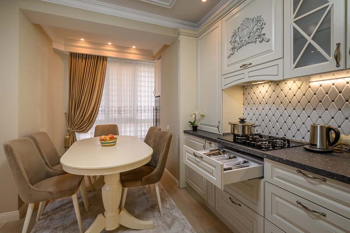 Hexagon Tile Backsplash