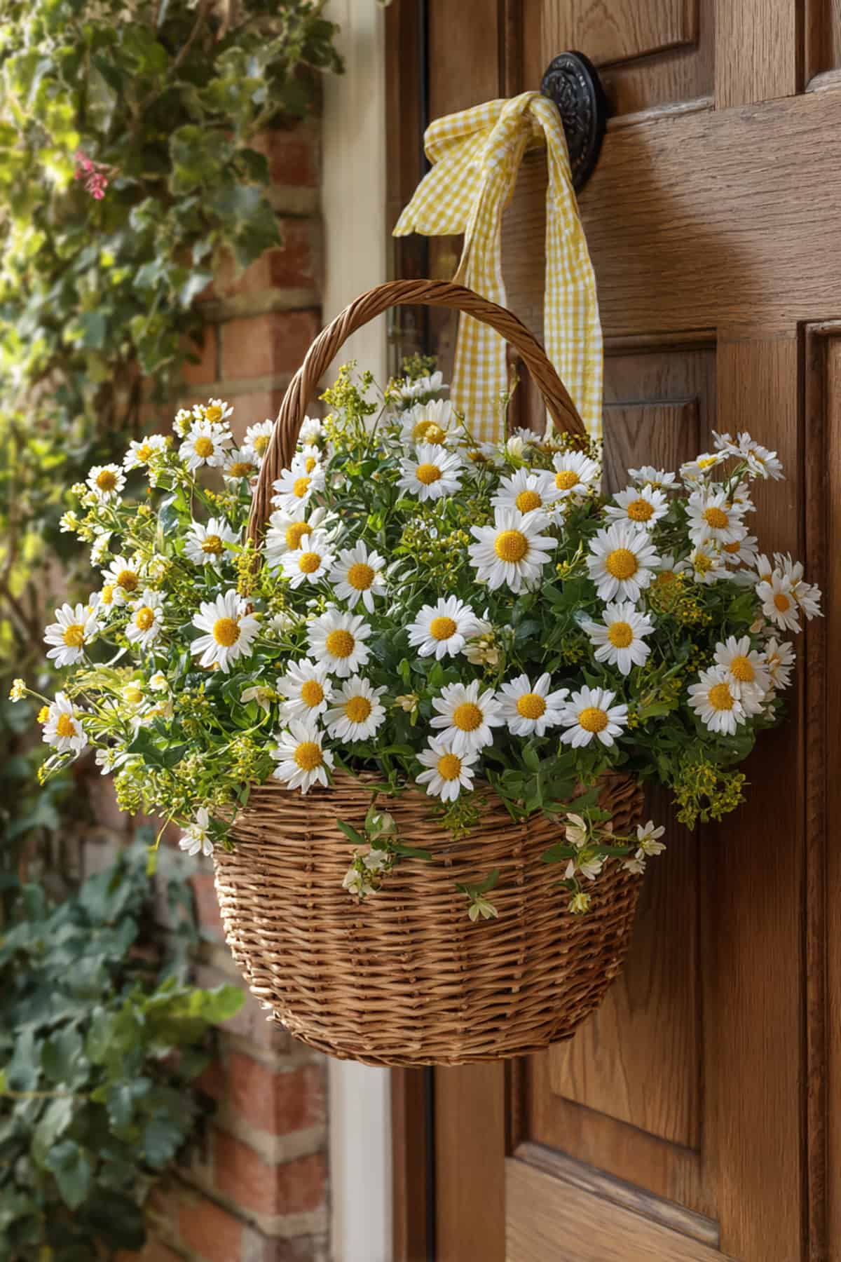 Picnic Basket Door Hanger
