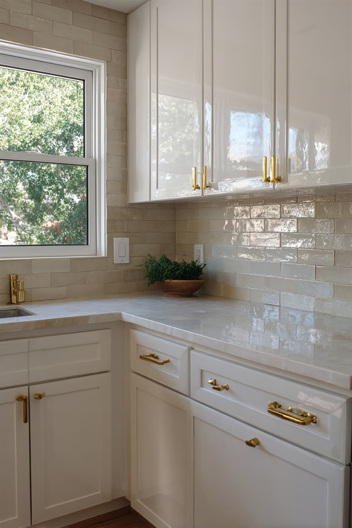 Zellige Tile Backsplash