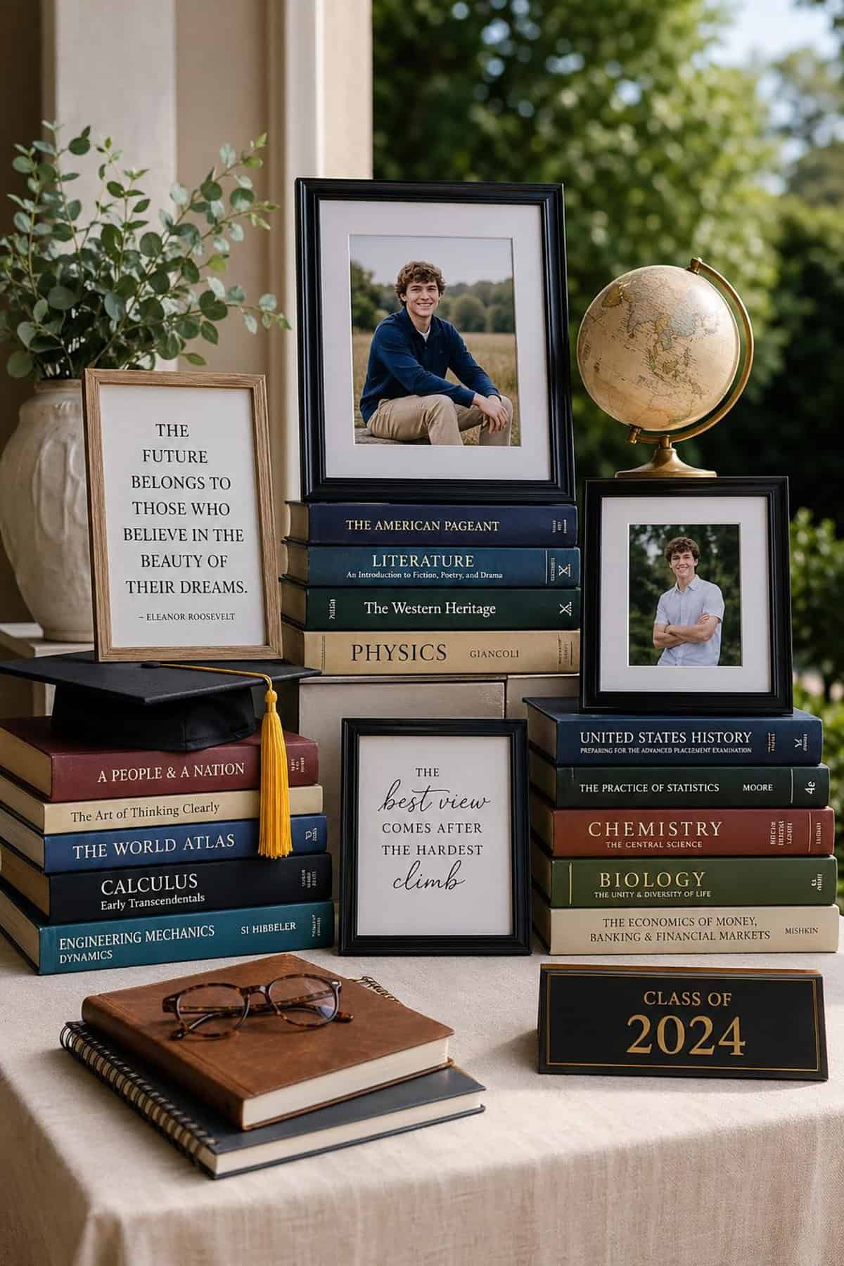 Books And Academic Journey Table