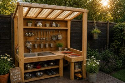 How to Build a Mud Kitchen
