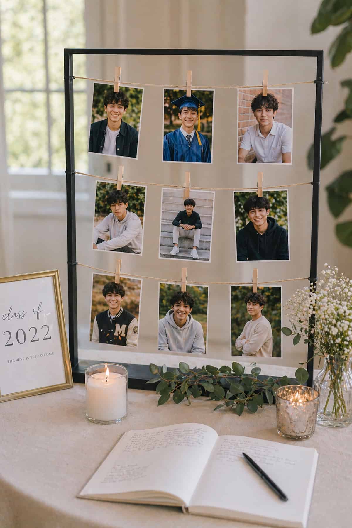 Photo Clip String Table Display