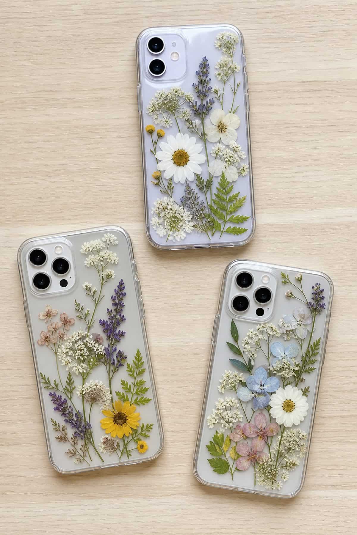 Pressed Flower Phone Cases