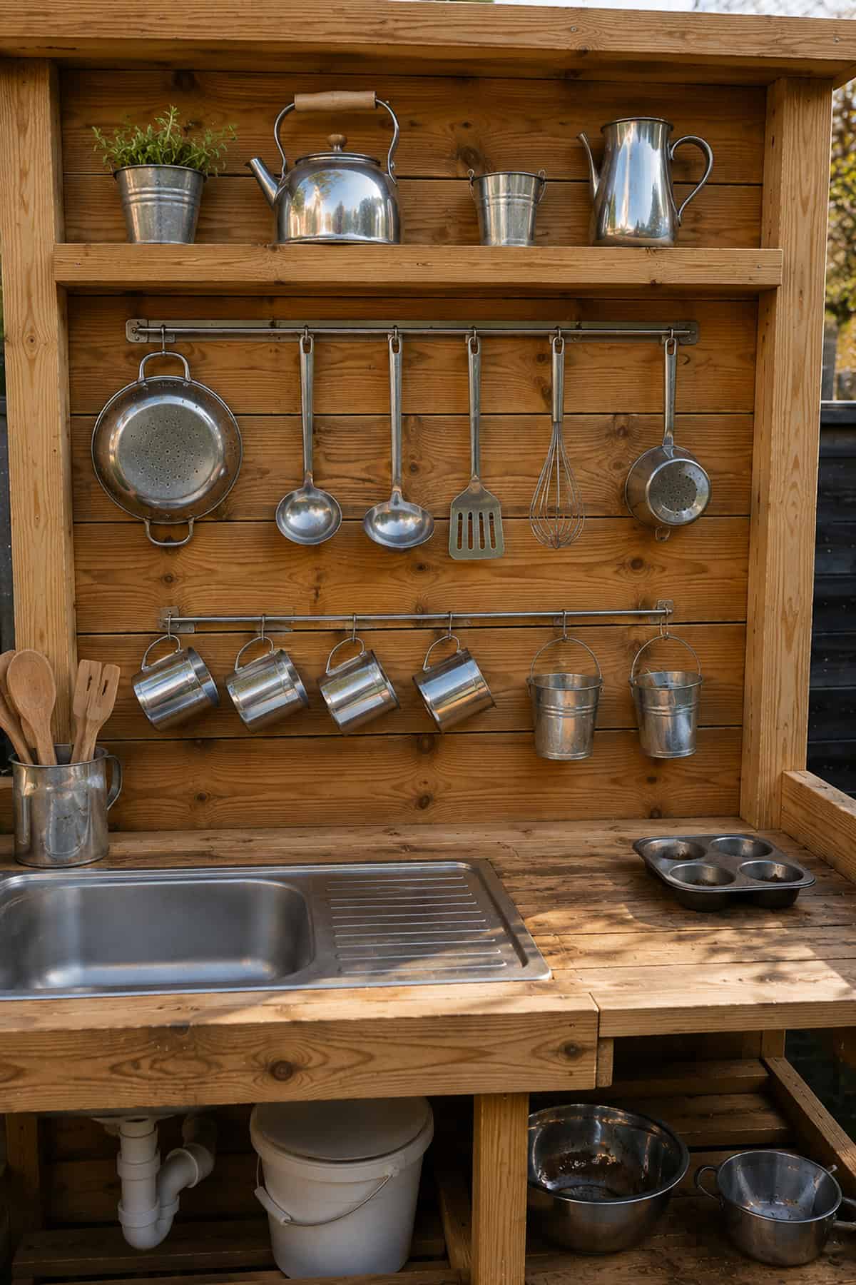 Step 9 — Install Hooks And Hanging Utensils