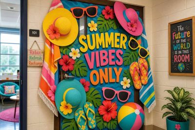 Summer Classroom Door Ideas