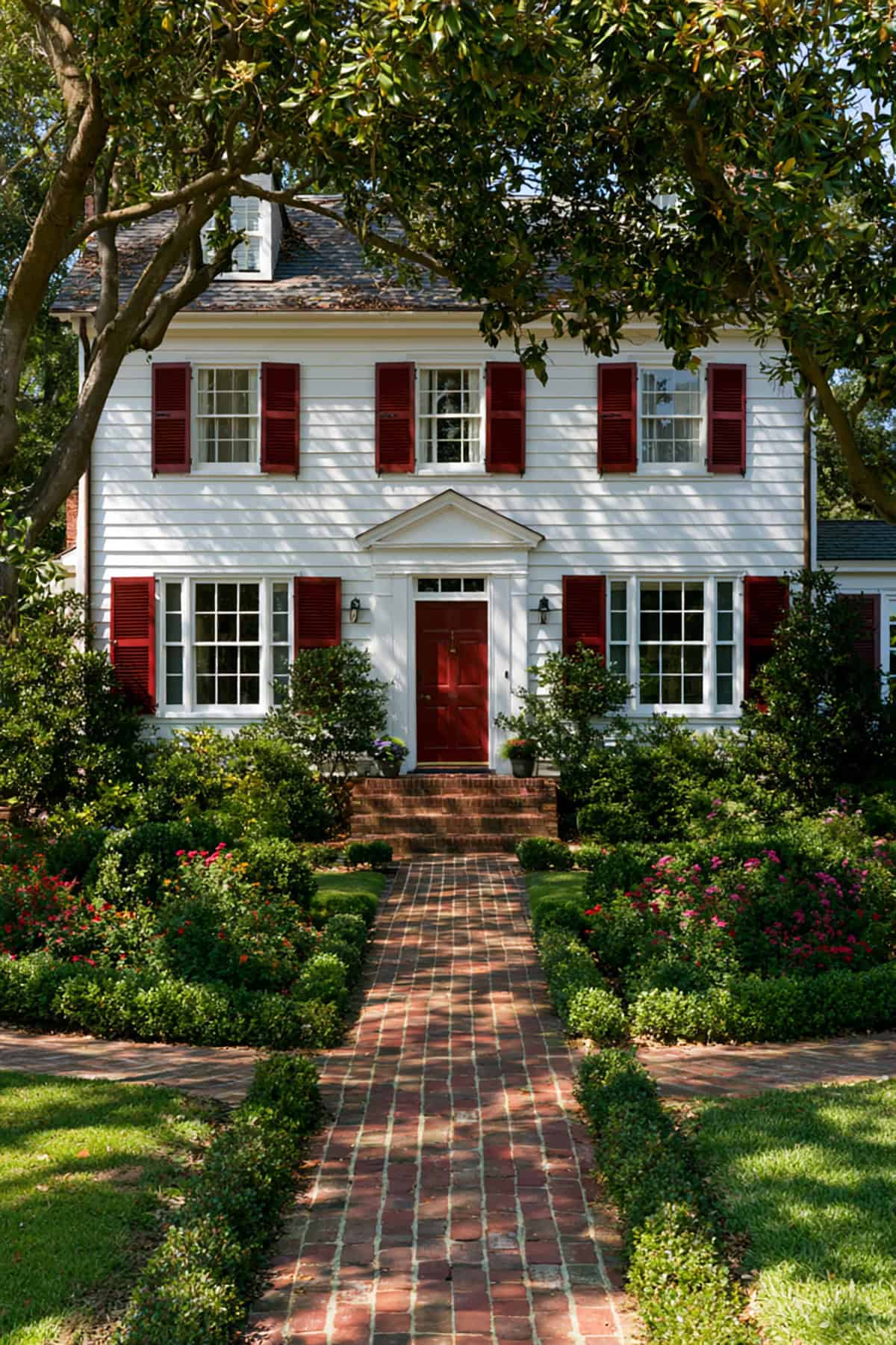 Brick Red Shutters