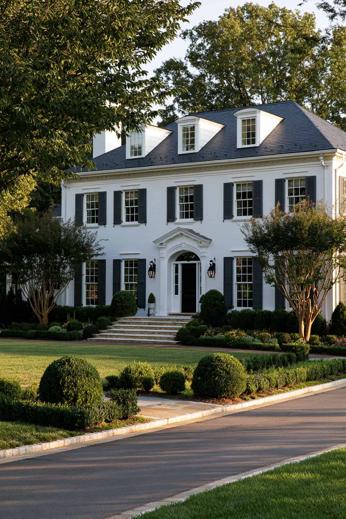 Charcoal Gray Shutters