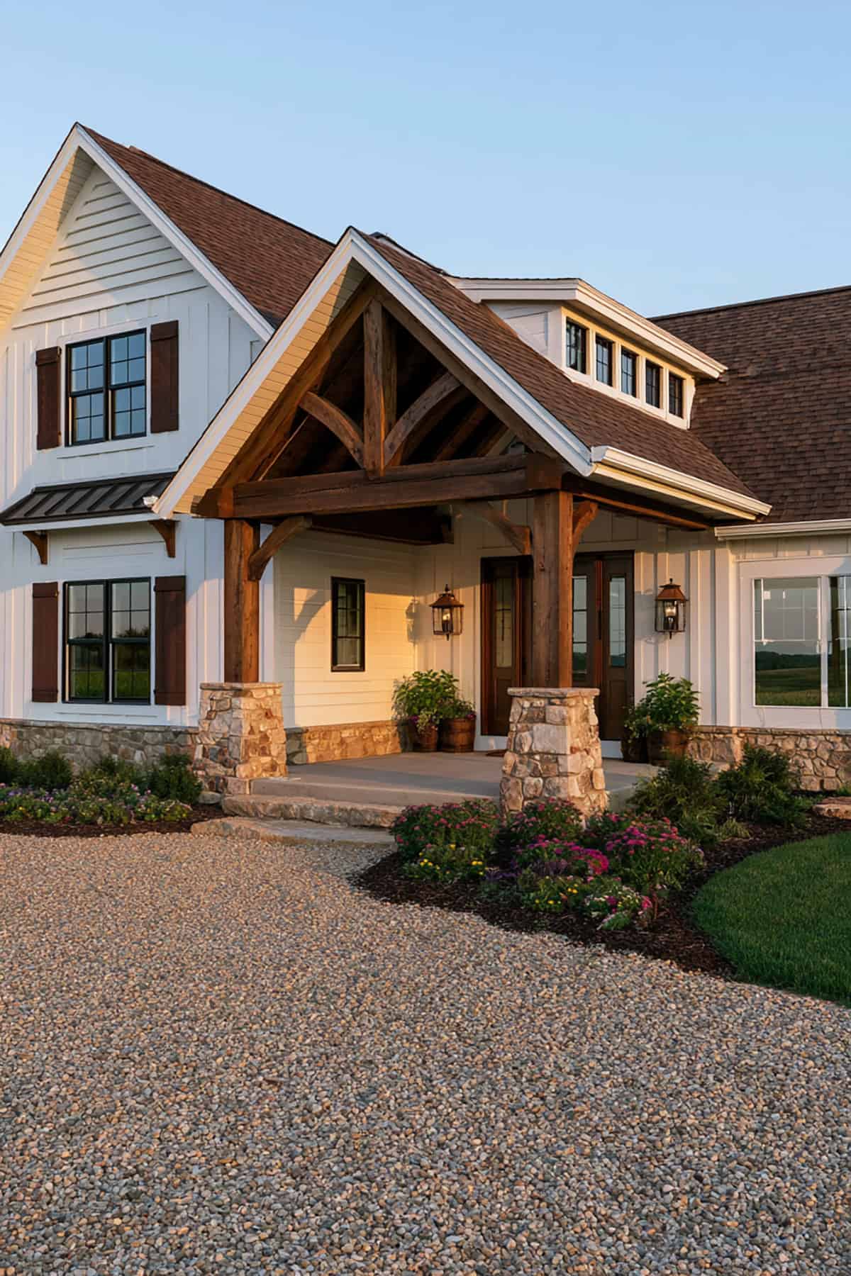 Chocolate Brown Shutters