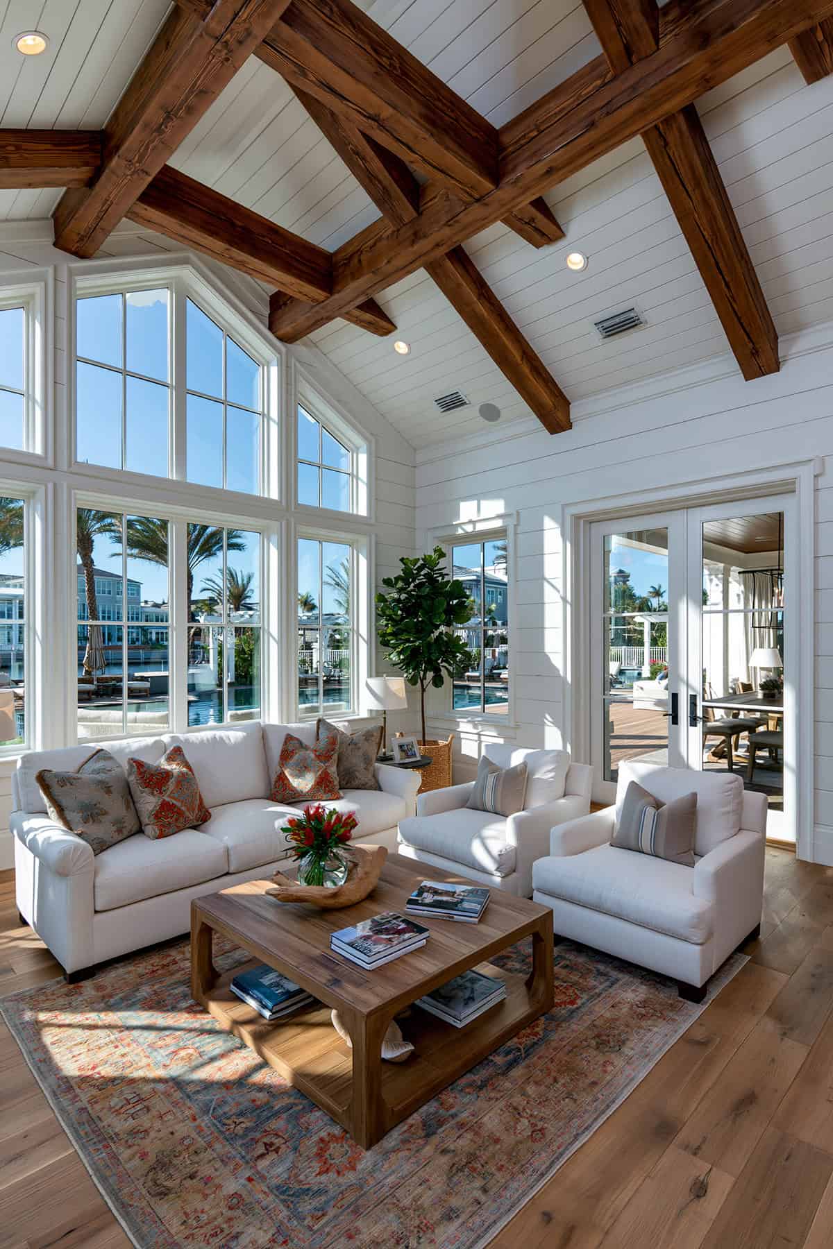 Full Shiplap Ceiling And Wall Combination