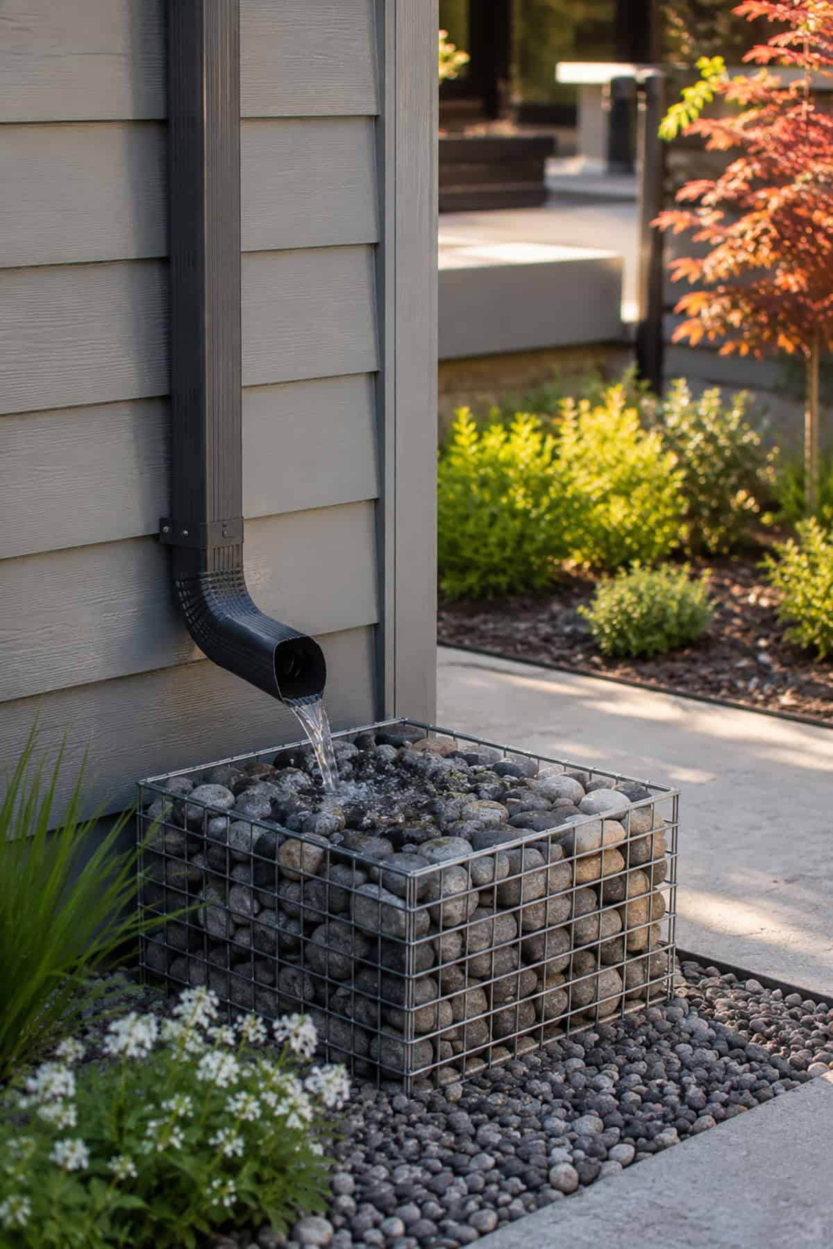 Gabion Drainage Feature
