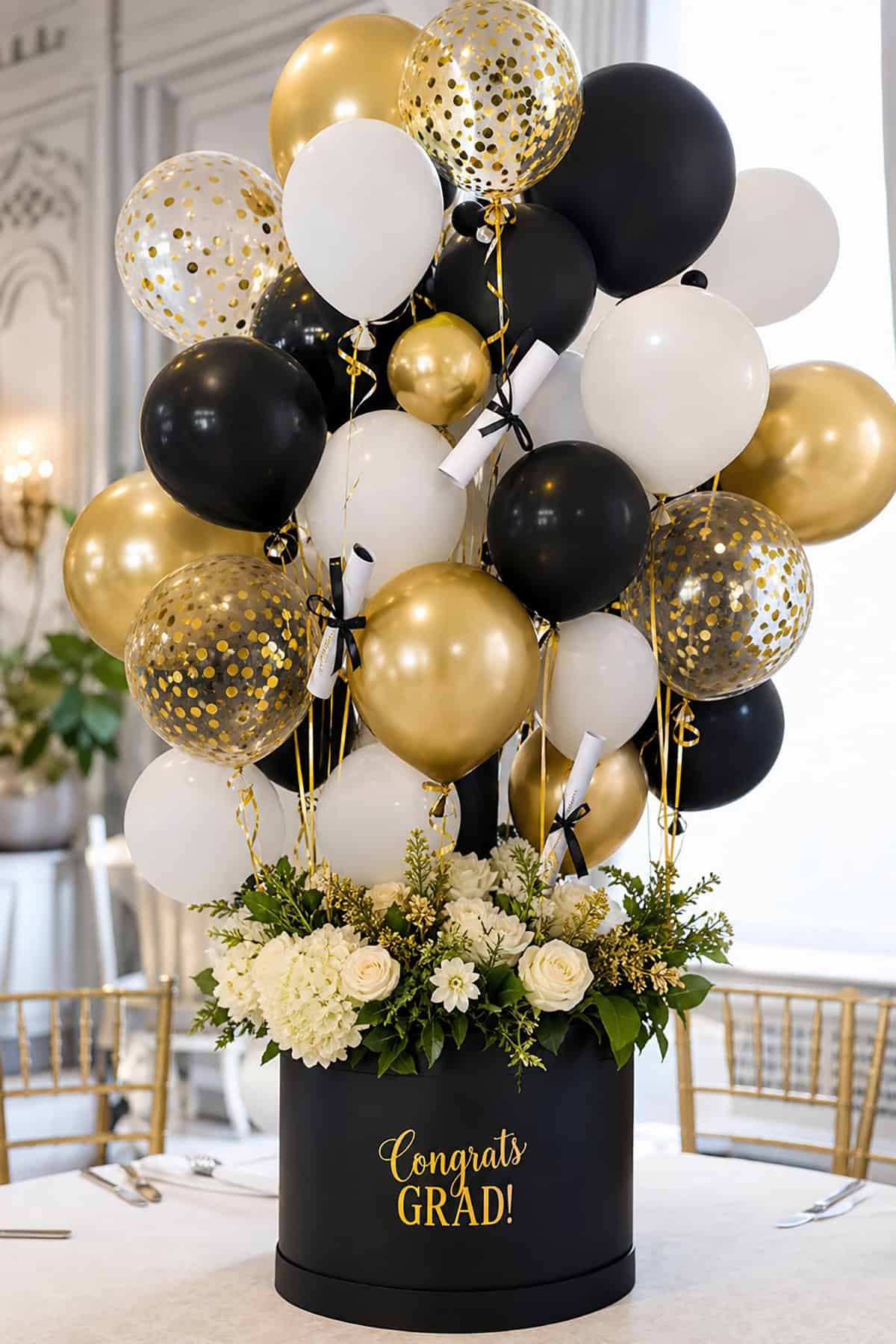 Graduation Balloon Bouquet Box