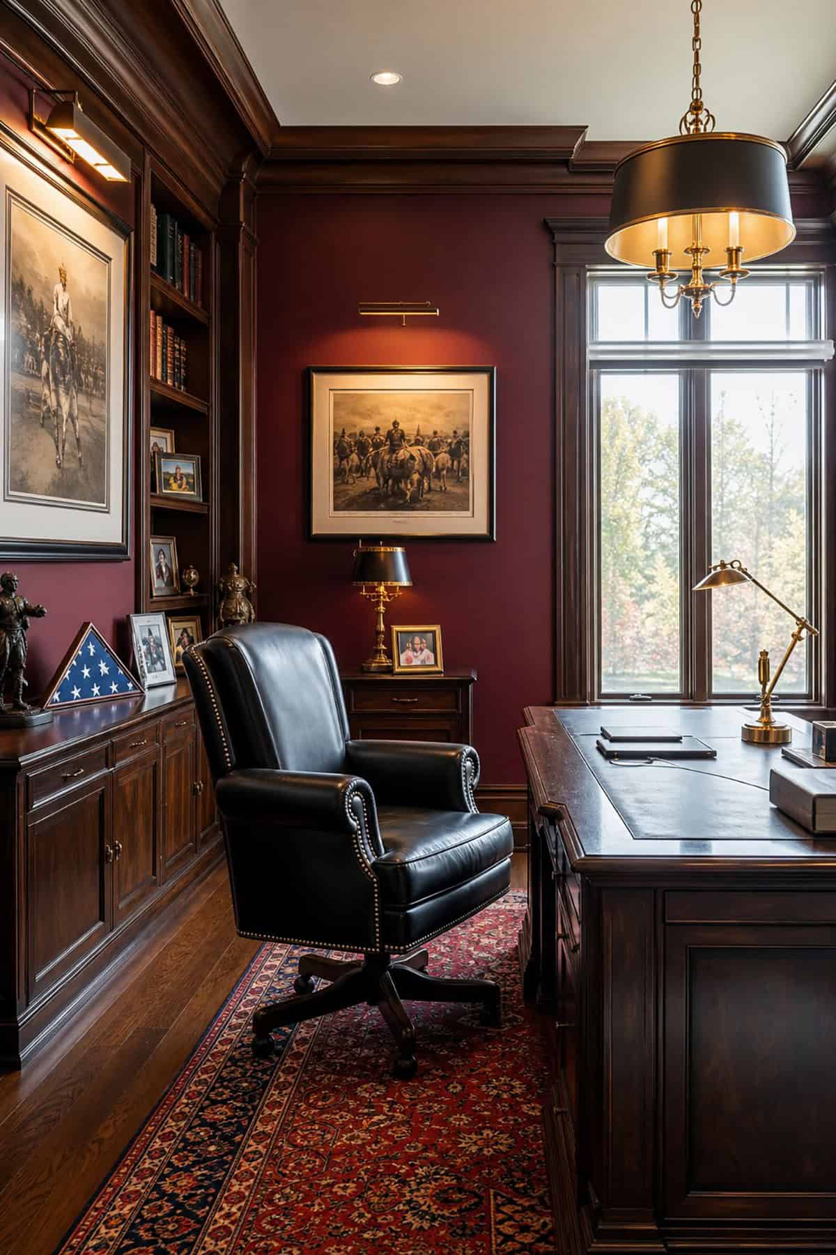 Rich Burgundy