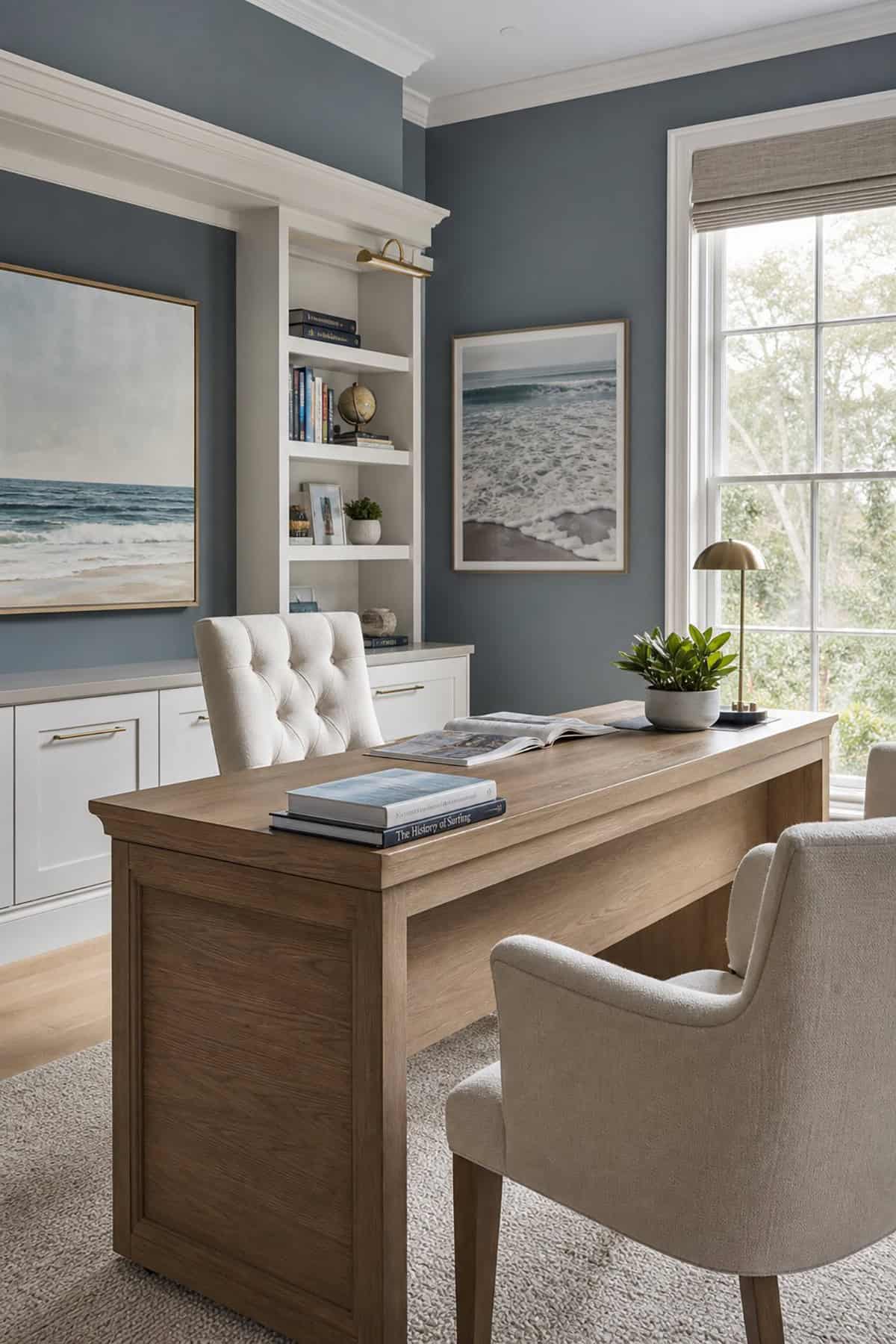 Smoky Blue Gray