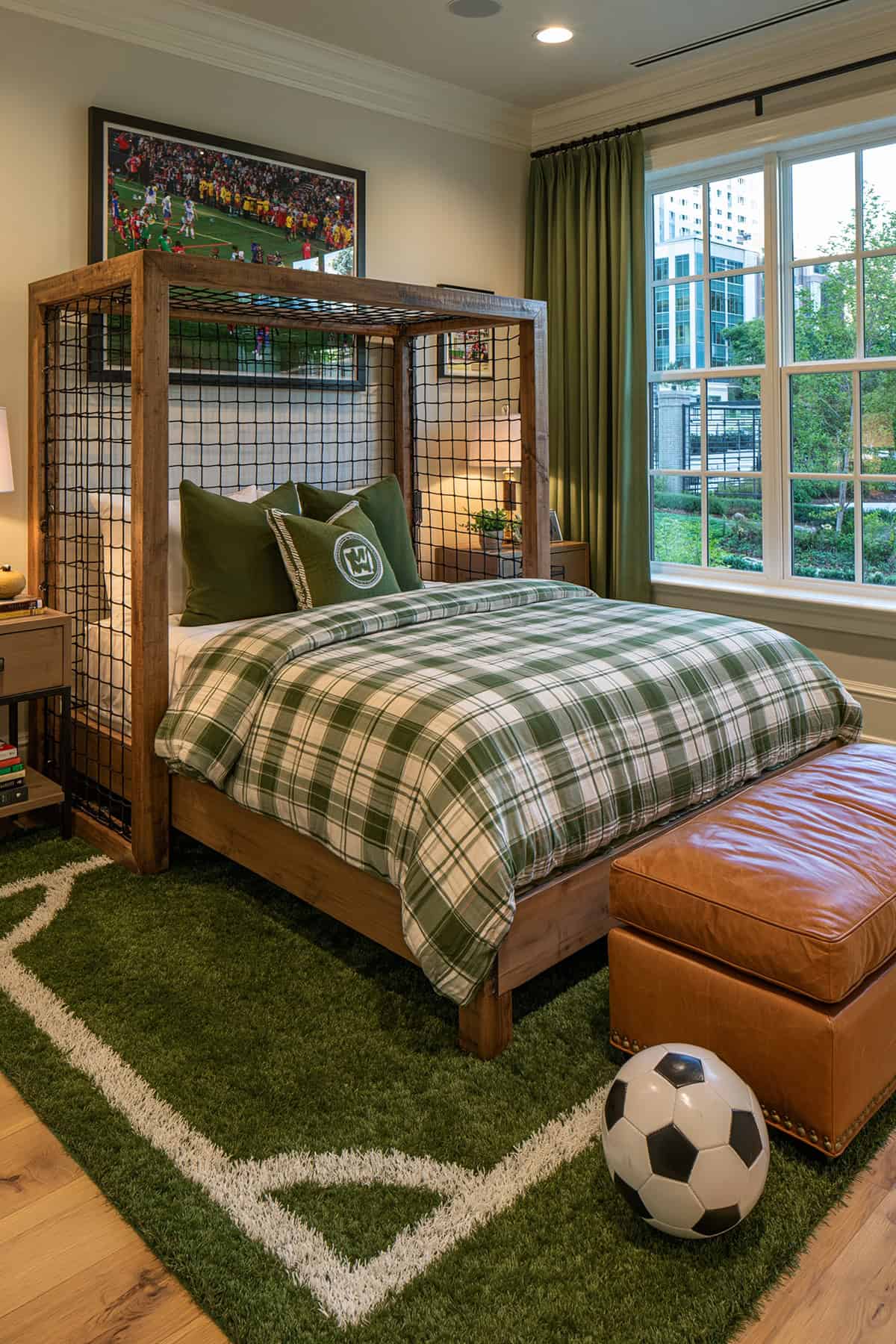 Soccer Goal Bed Frame