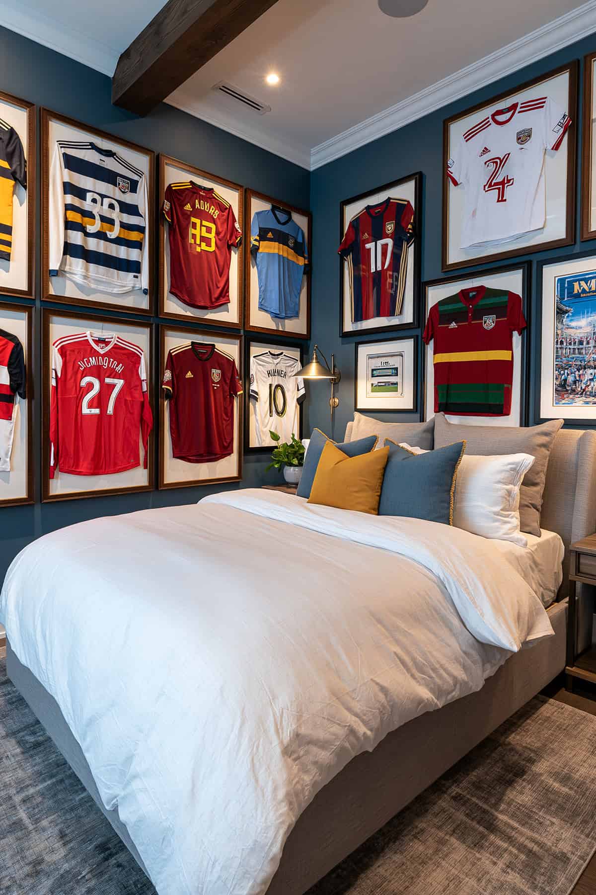 Soccer Jersey Gallery Bedroom