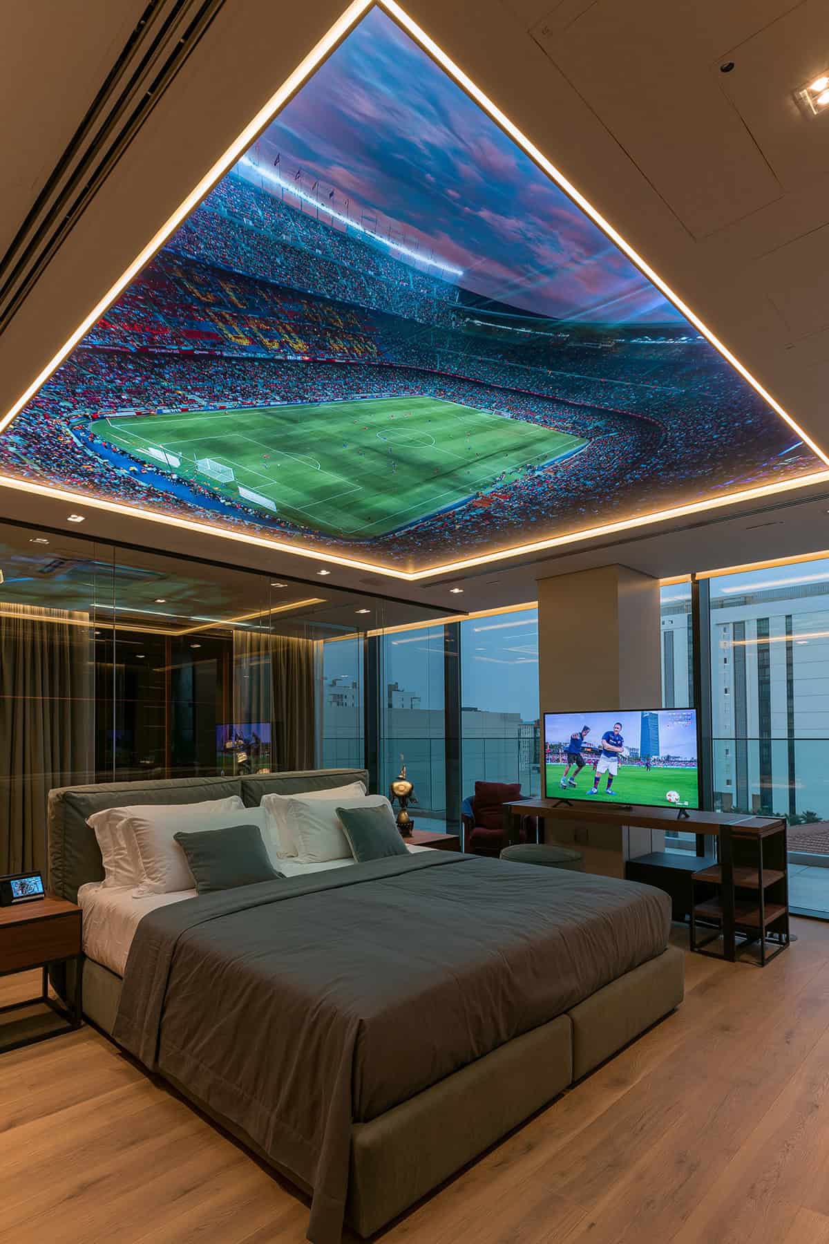 Soccer Stadium Ceiling Design