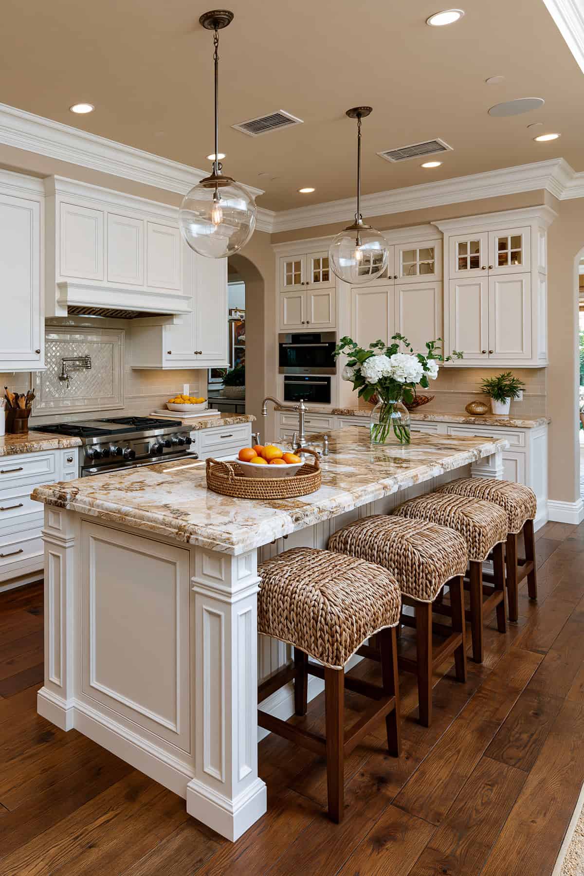 Soft Beige Kitchen Walls