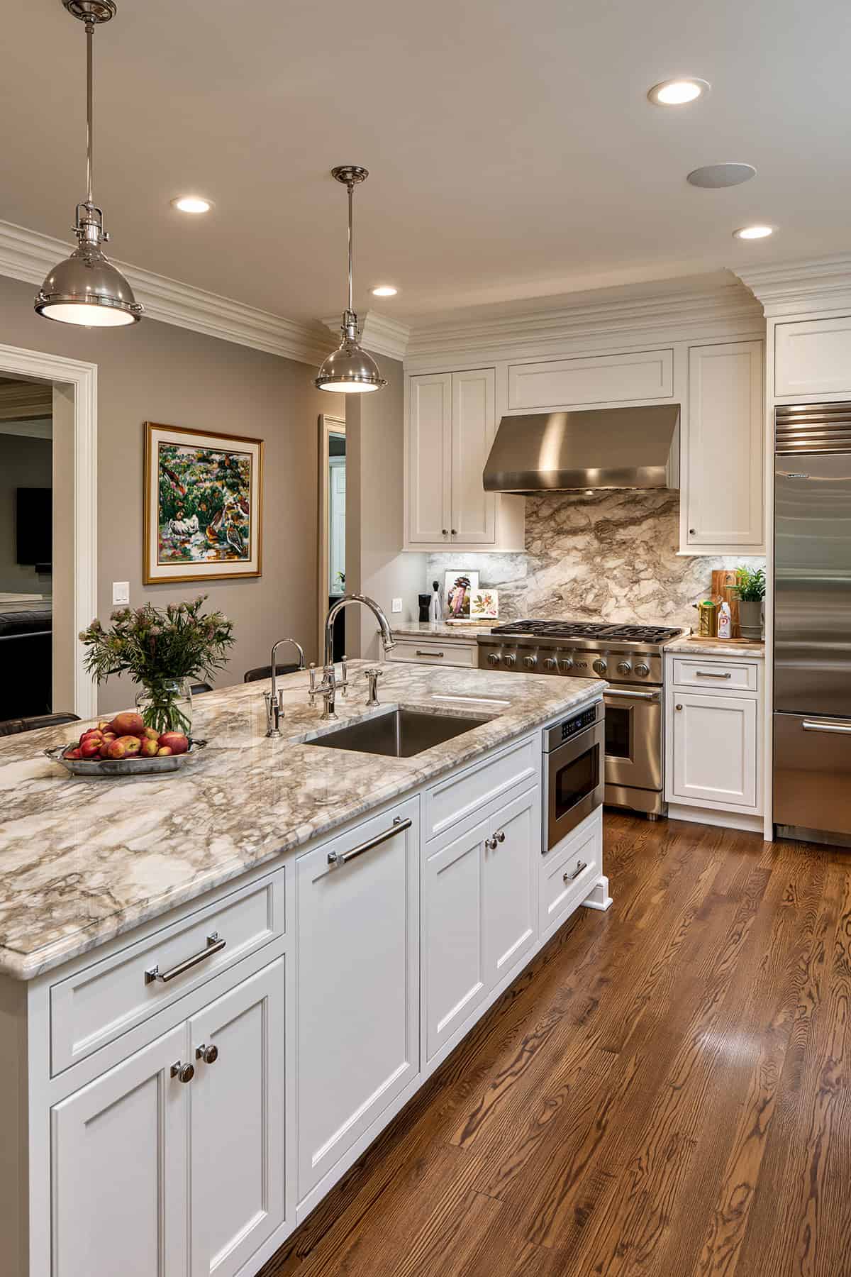 Soft Greige Kitchen Walls