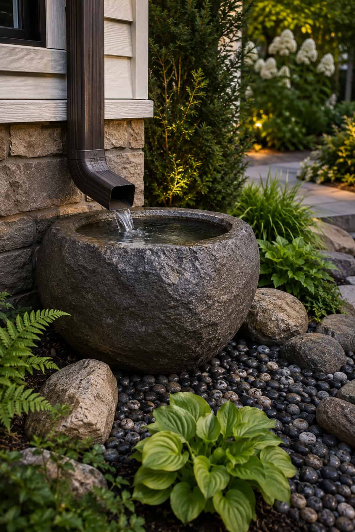 Stone Basin Collection System