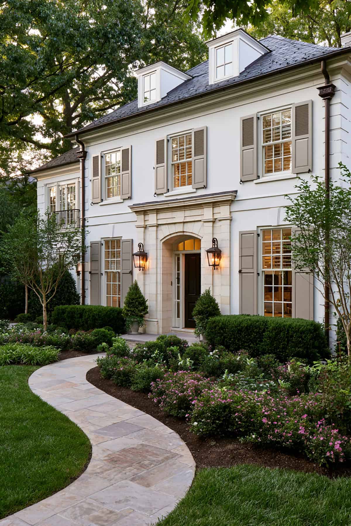 Taupe Shutters