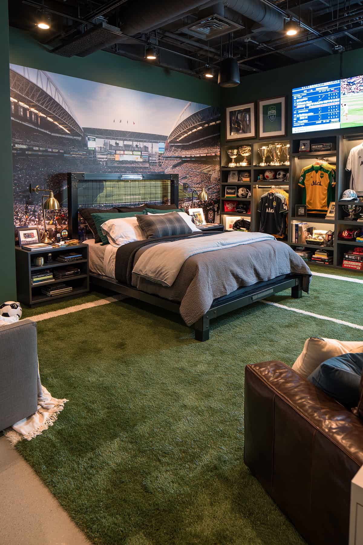 Ultimate Soccer Stadium Bedroom