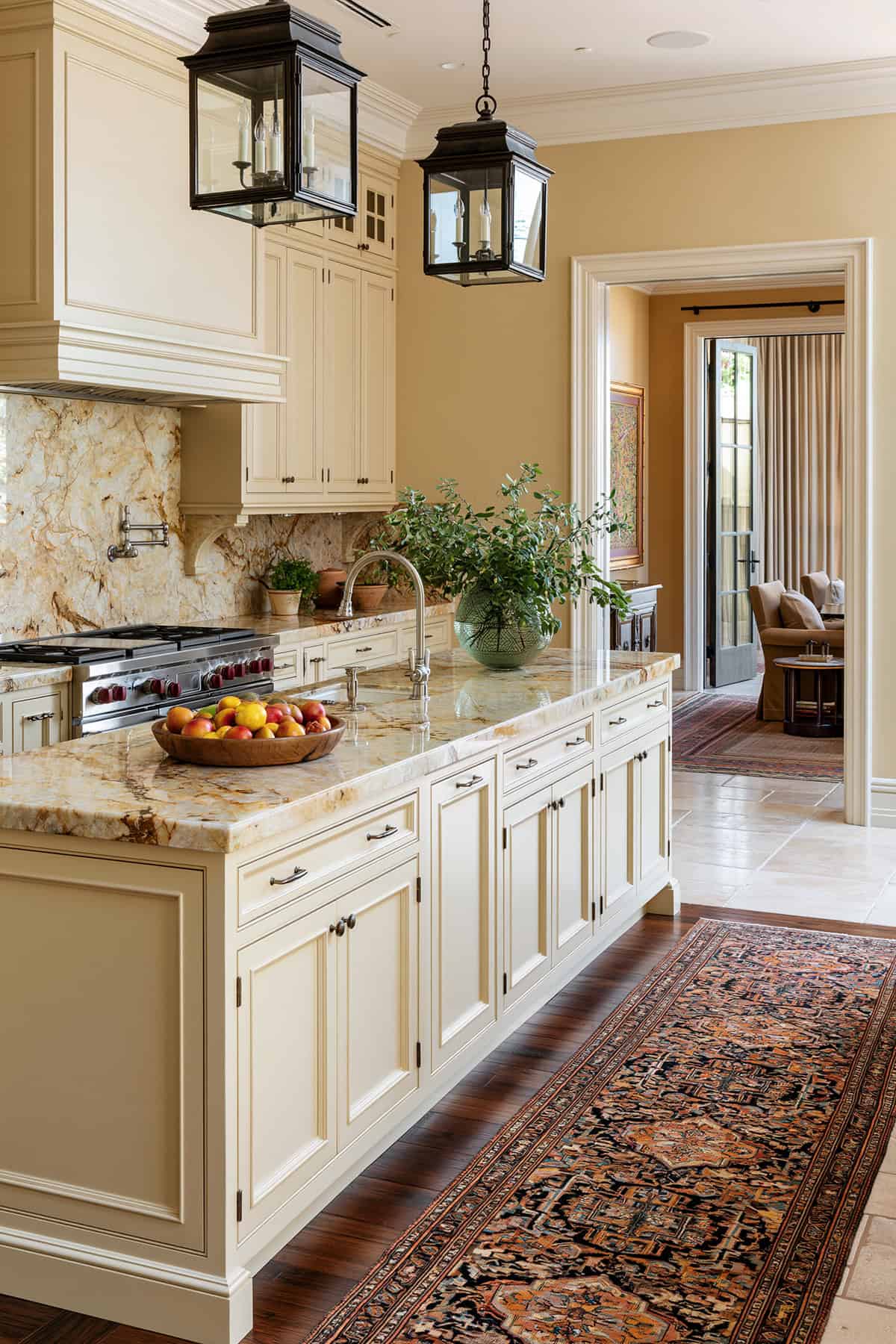 Warm Ivory Kitchen Walls