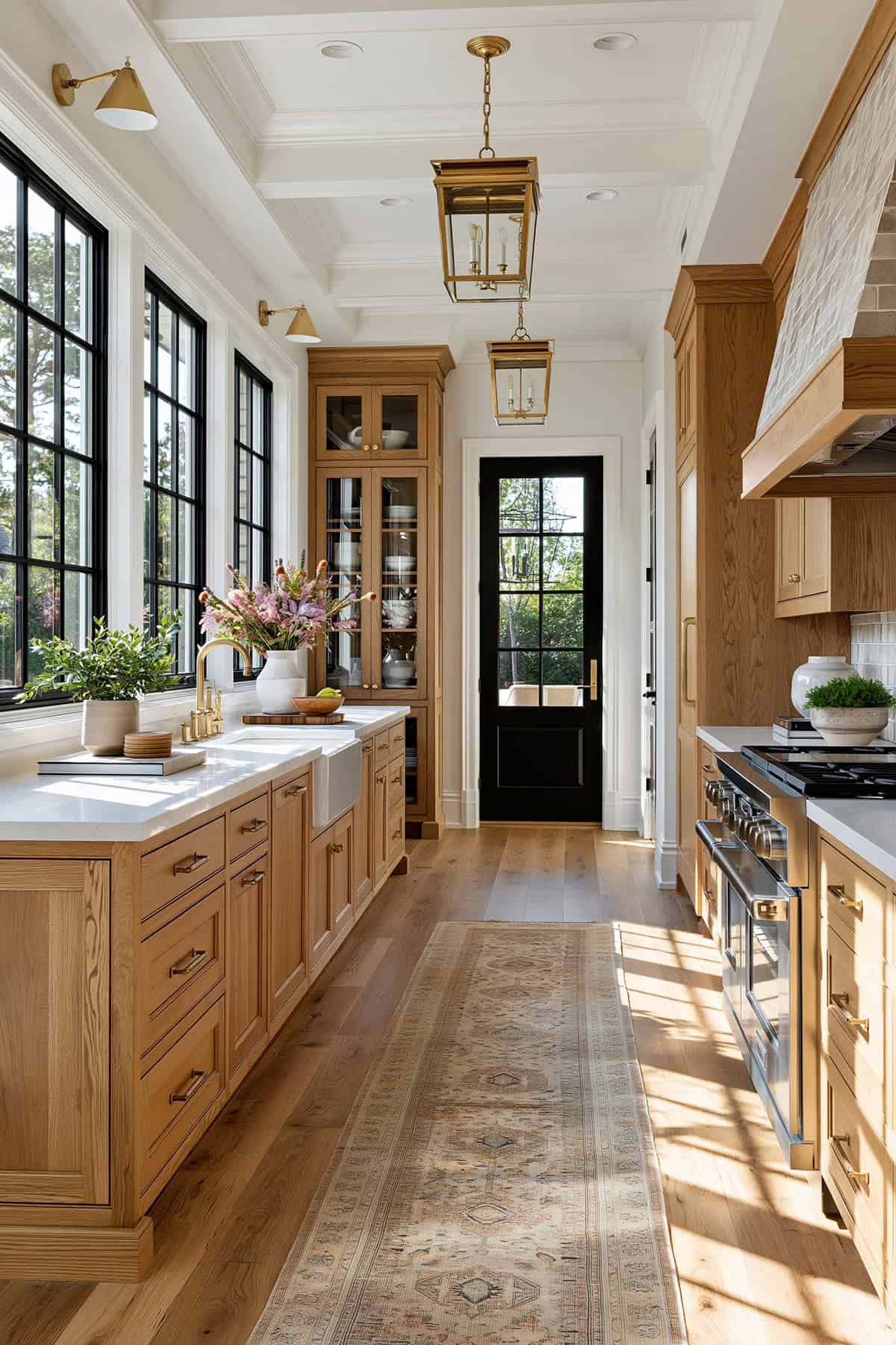 Warm White Kitchen Walls