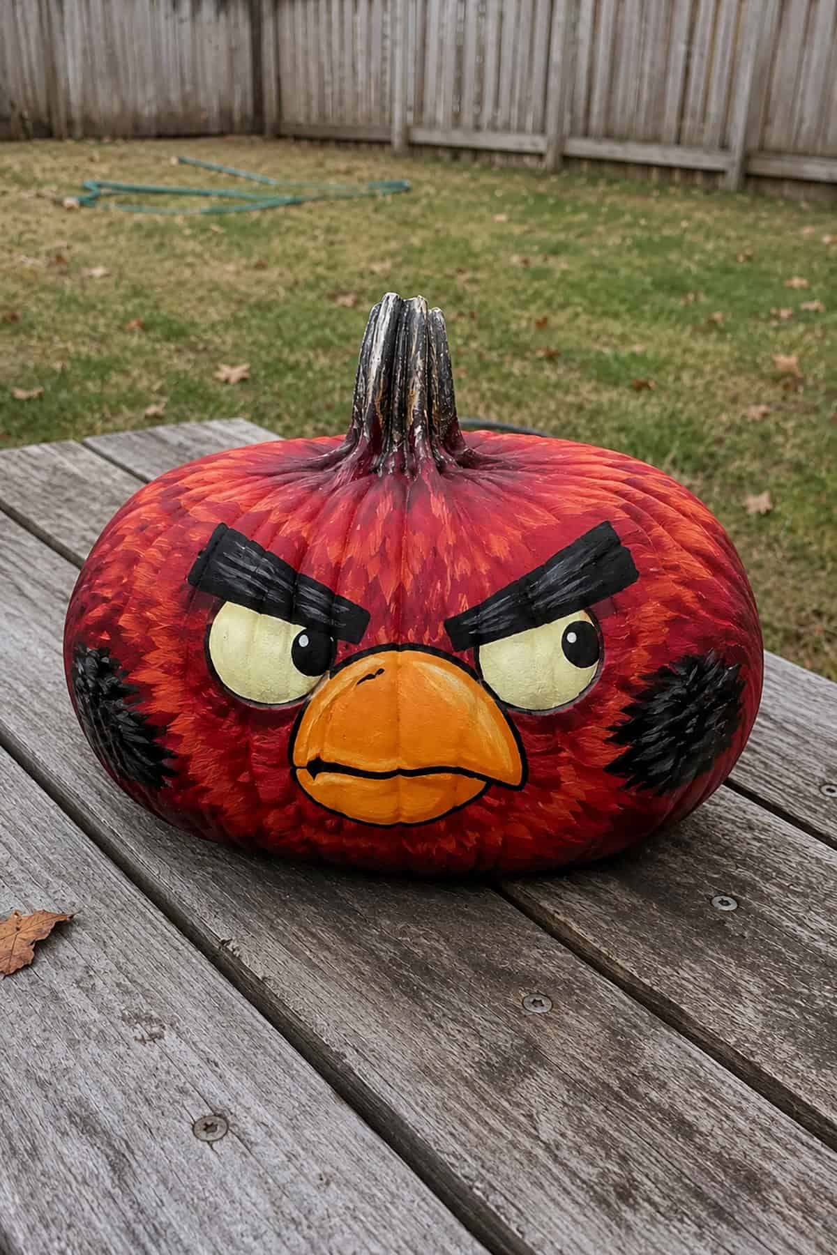 Angry Bird Pumpkin