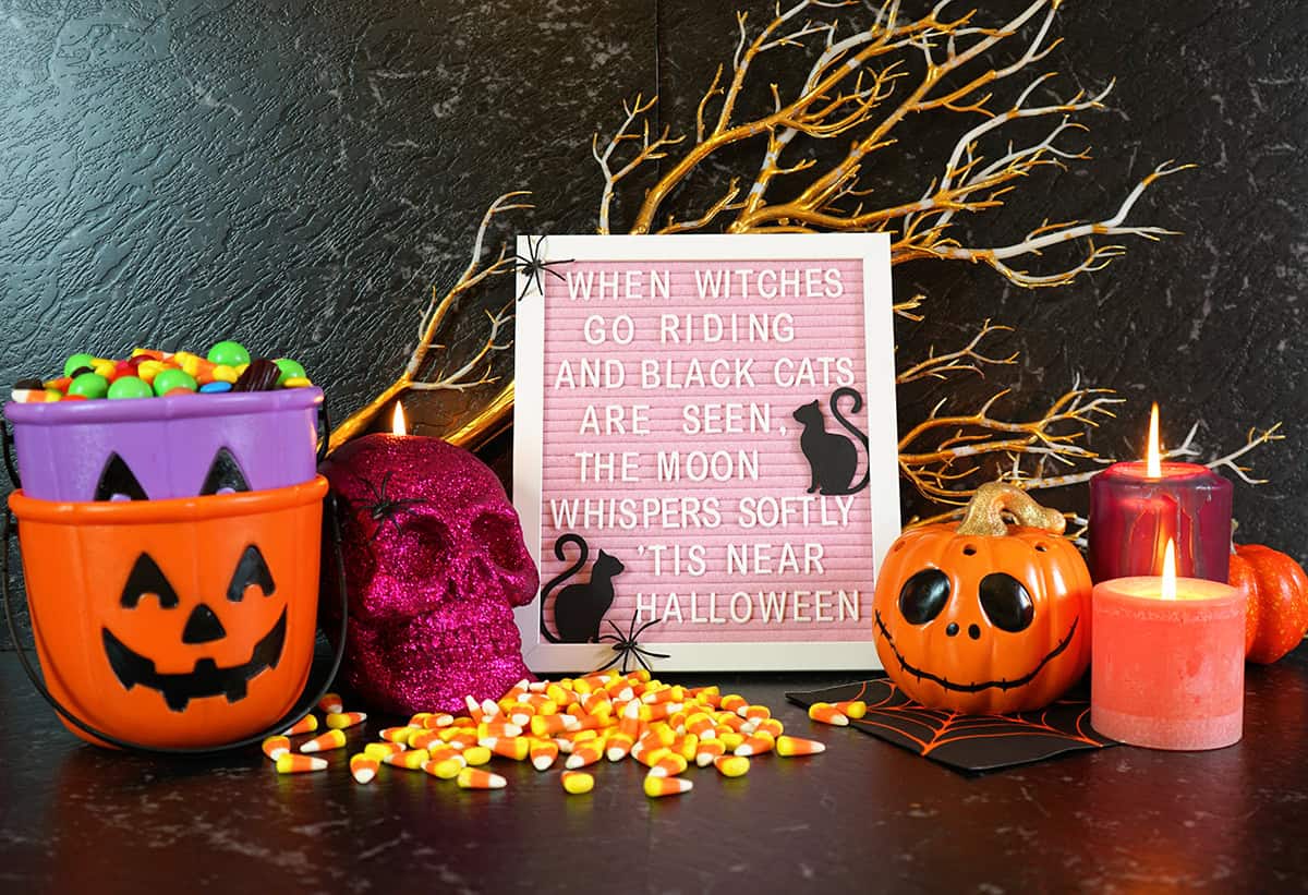 Classic Candy Bucket Jack O’ Lantern