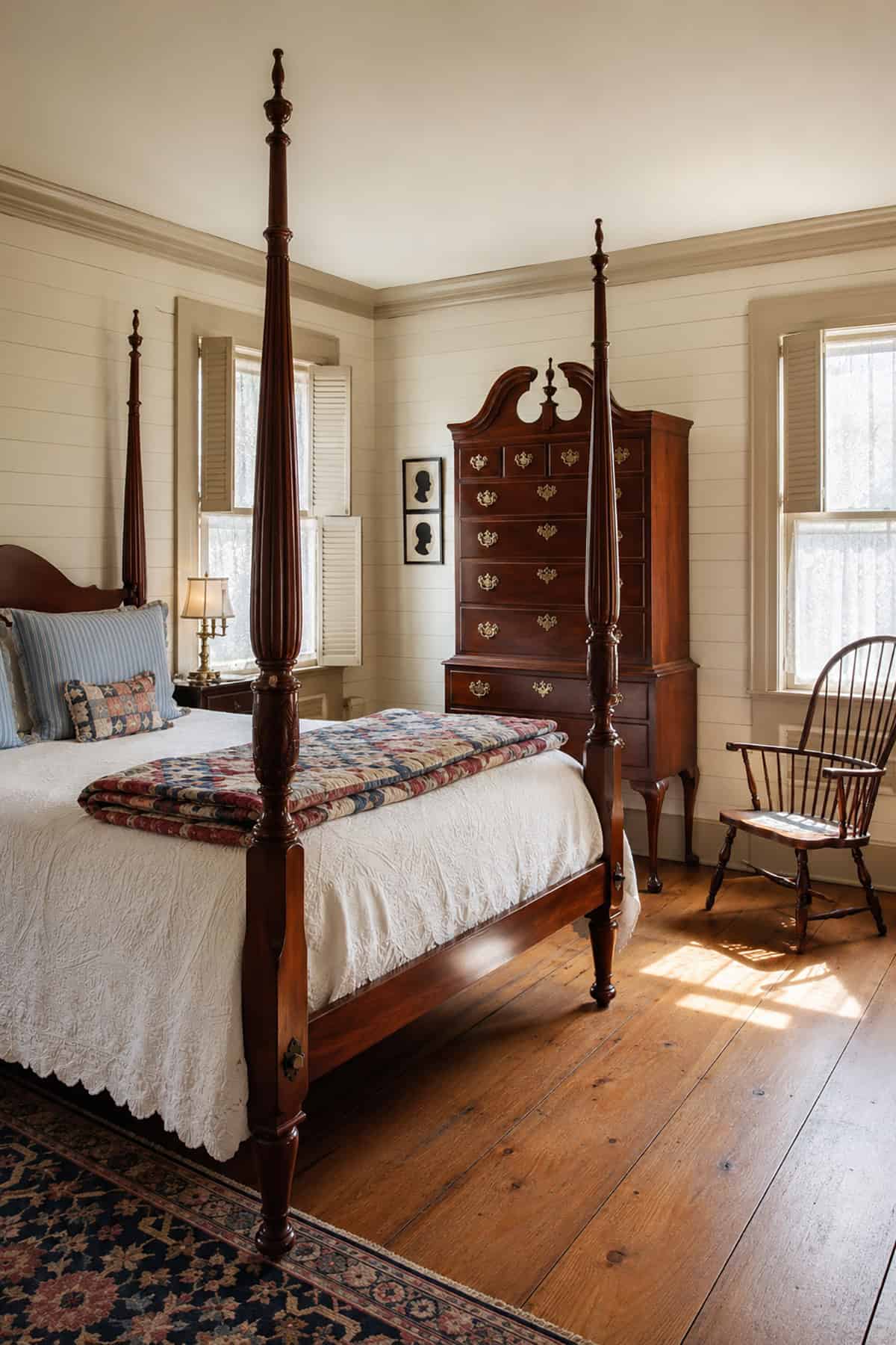 Colonial Revival Bedroom
