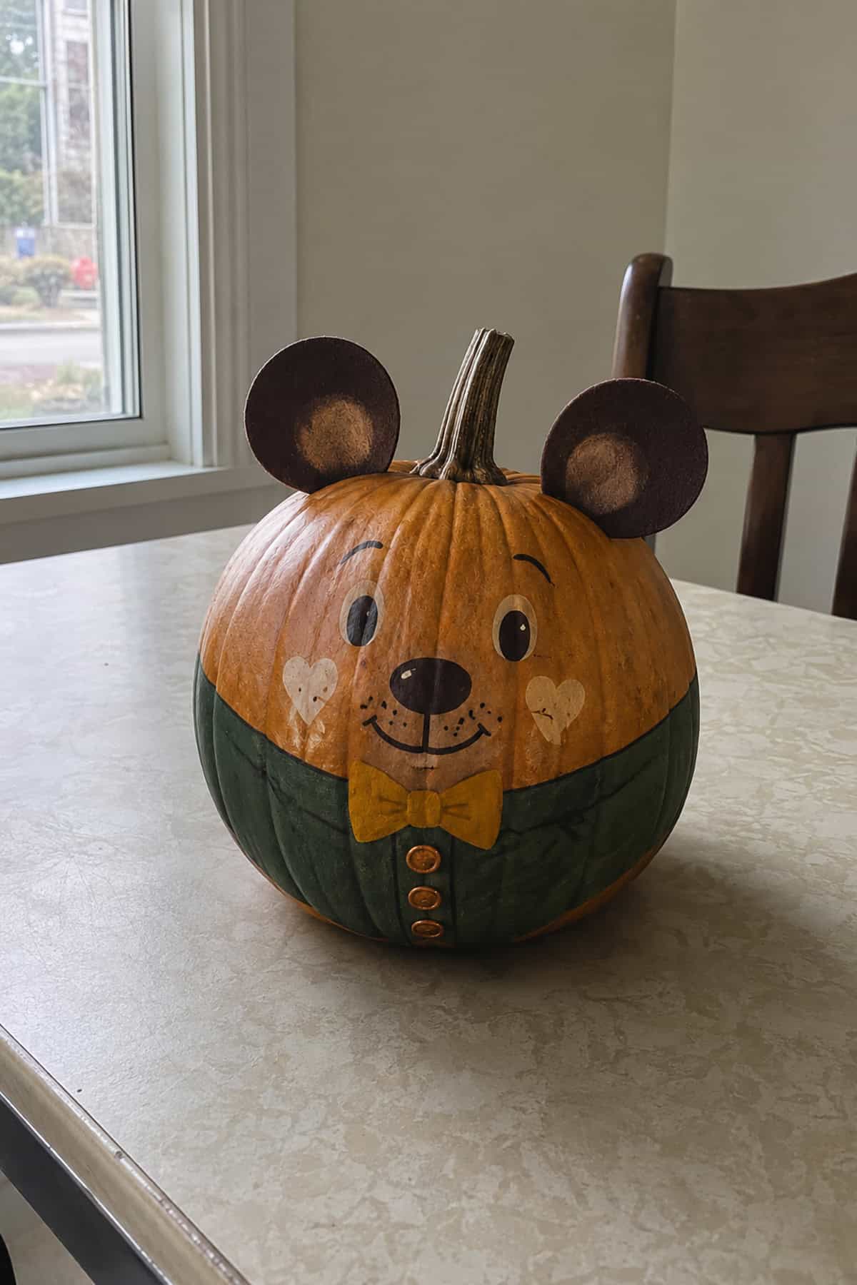 Cute Mouse Pumpkin