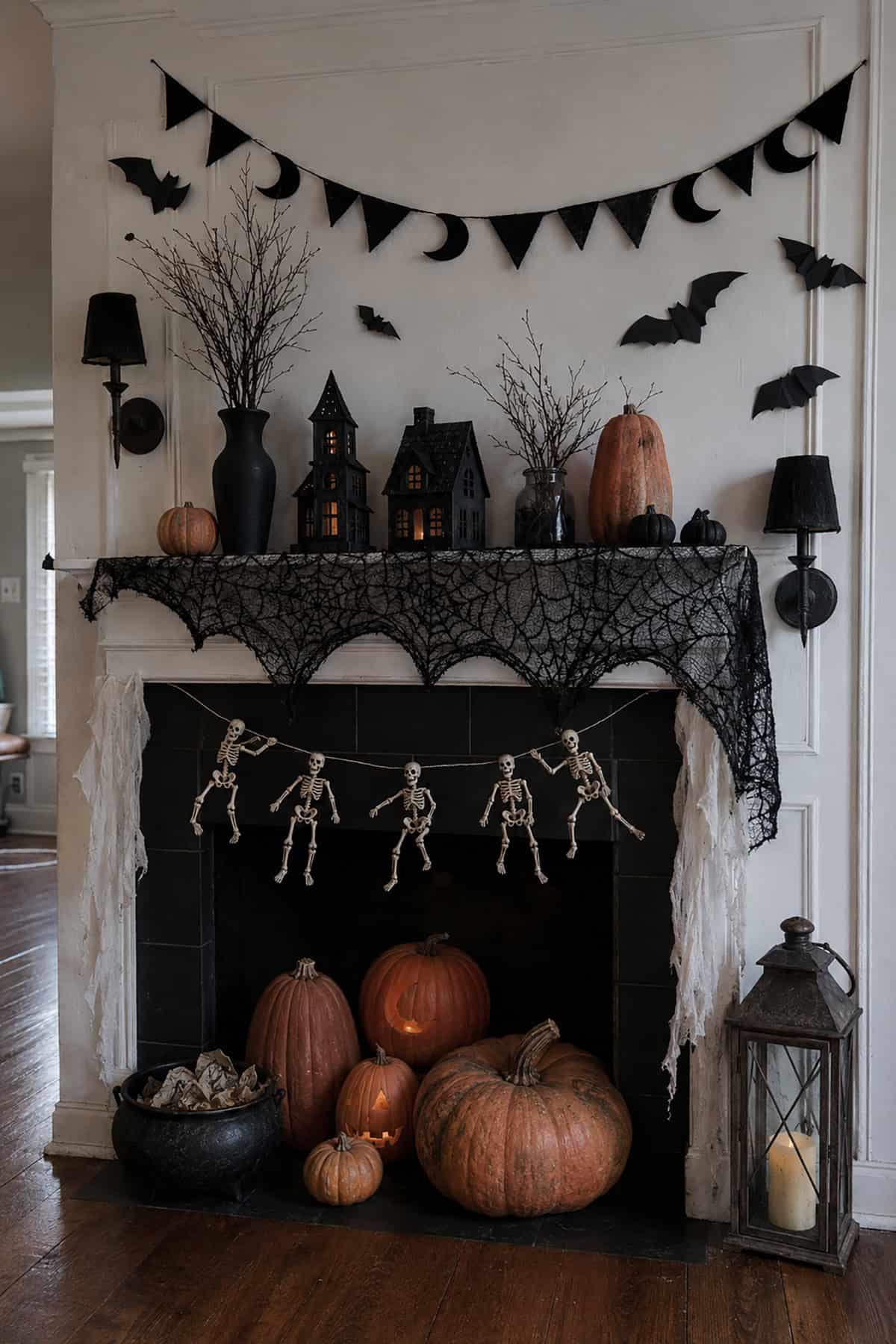 Dancing Skeleton Garland Decor
