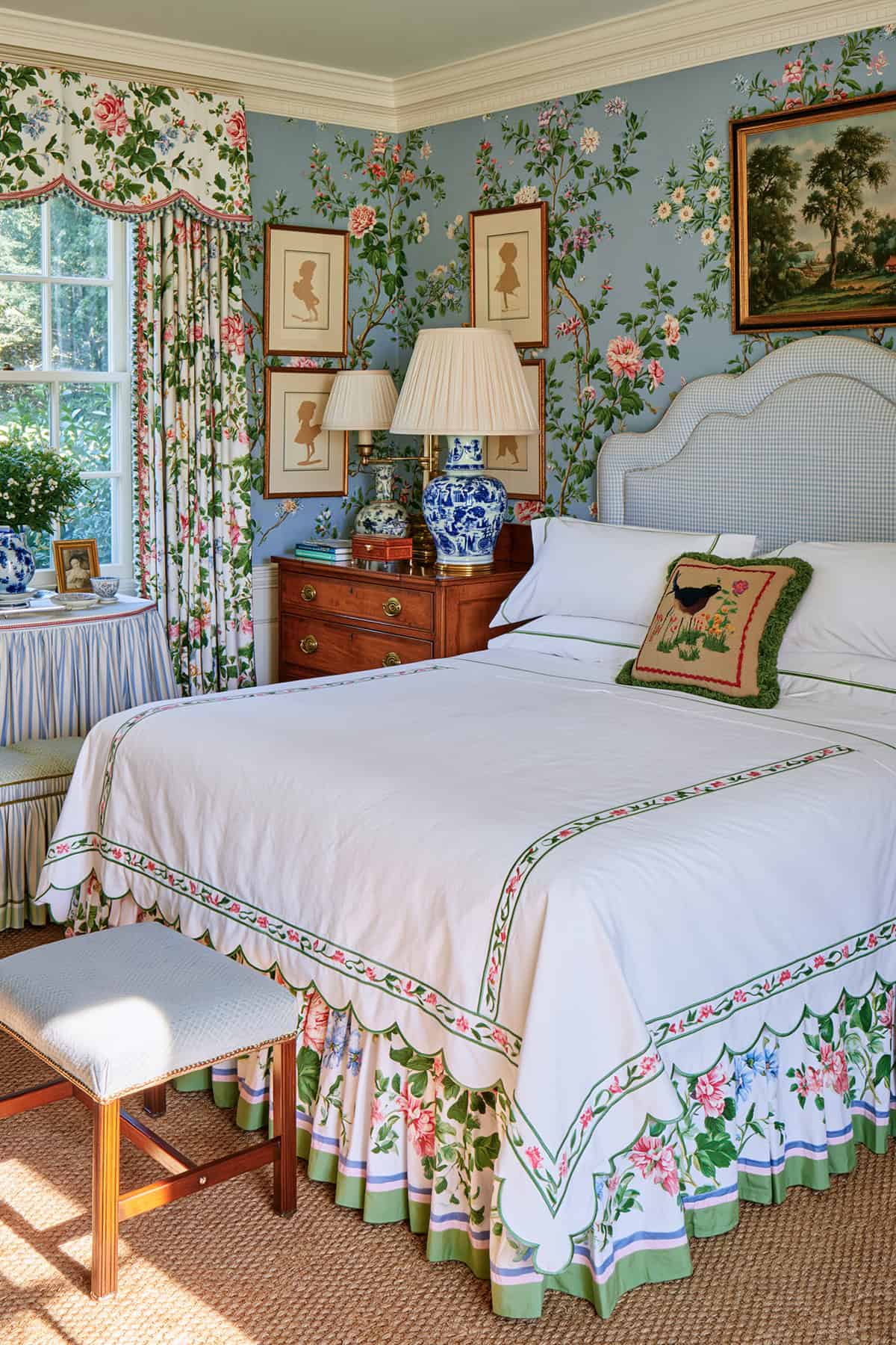 Grandmillennial Old Money Bedroom