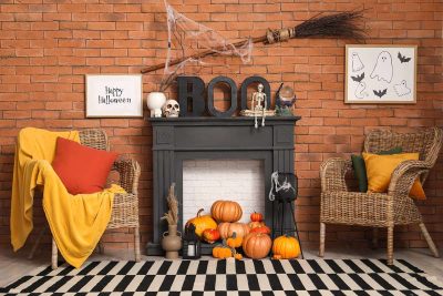 Halloween Mantle Decor Ideas