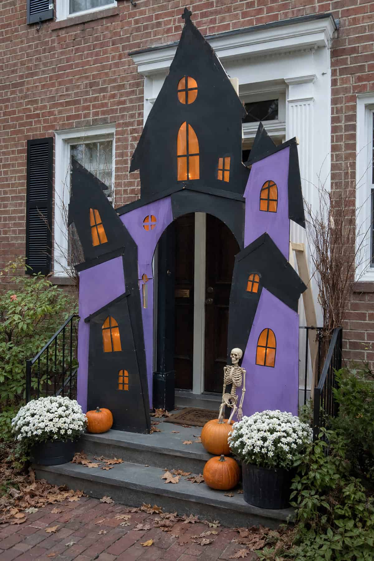 Handmade Haunted House Doorway