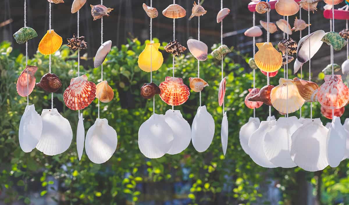 Hanging Seashell Mobile