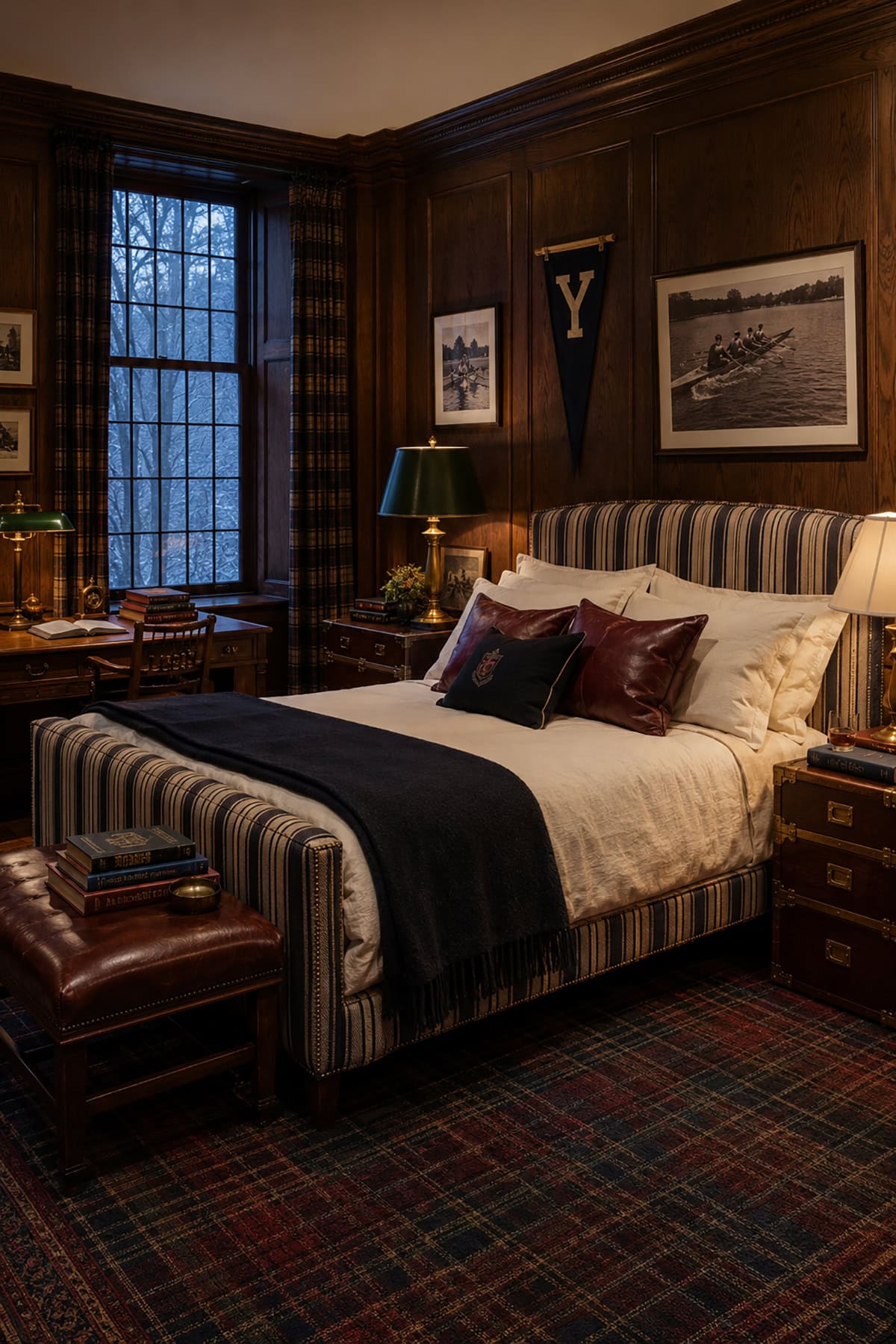 Ivy League Alumni Bedroom