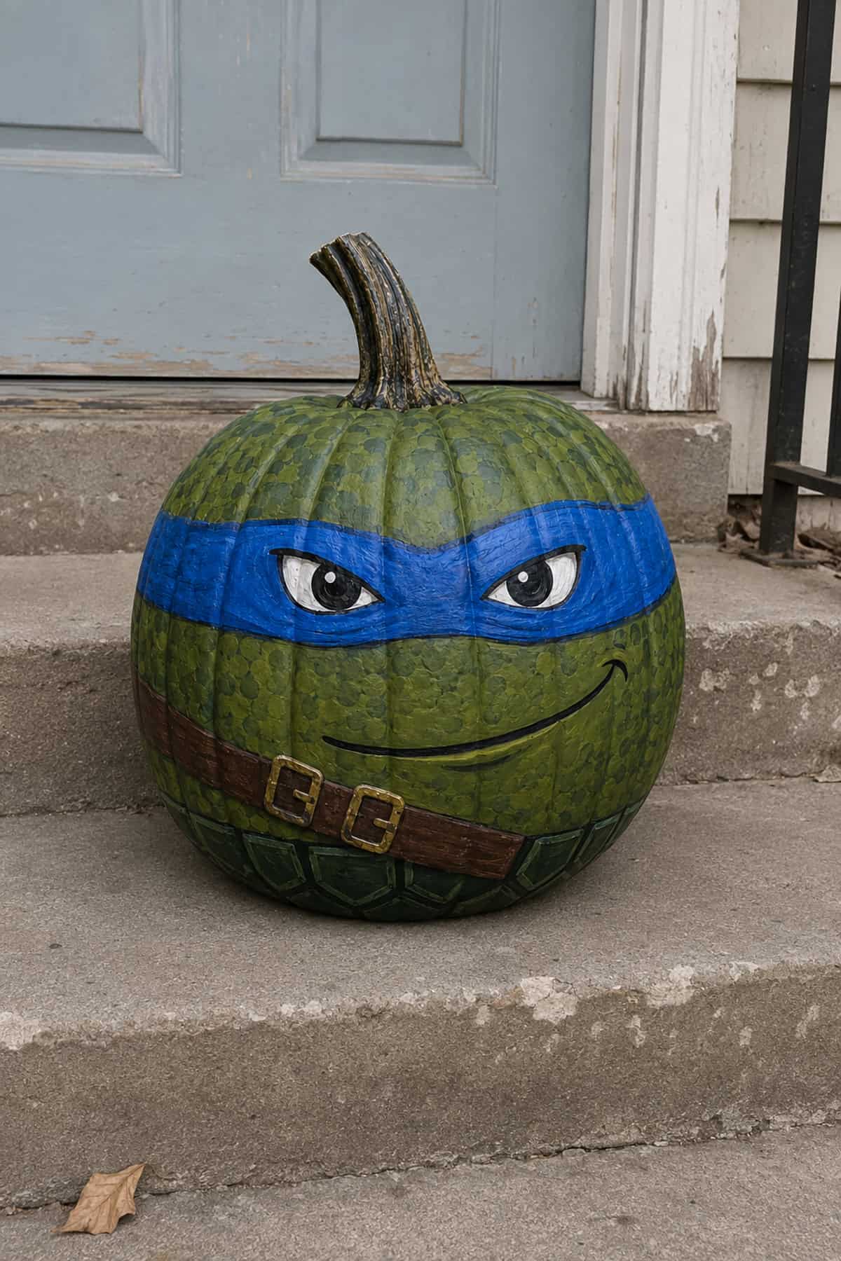 Masked Ninja Turtle Pumpkin