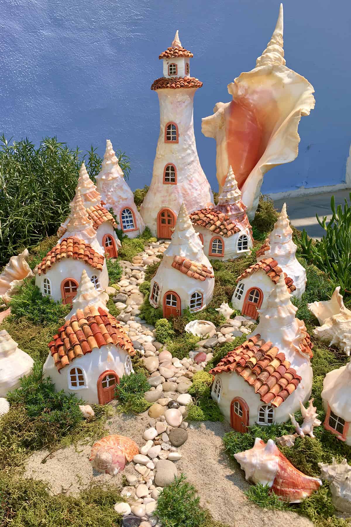 Miniature Seashell Village