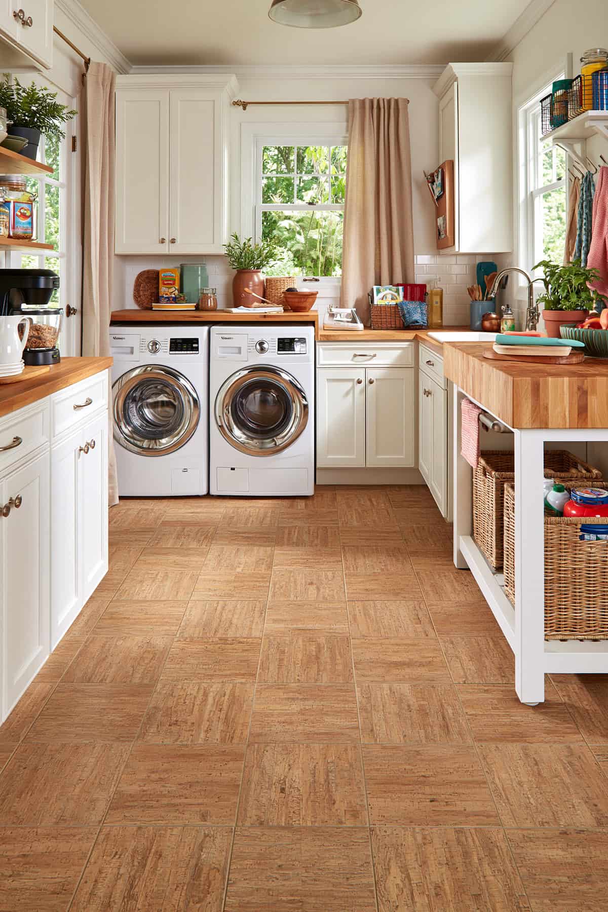 Natural Cork Tile Flooring