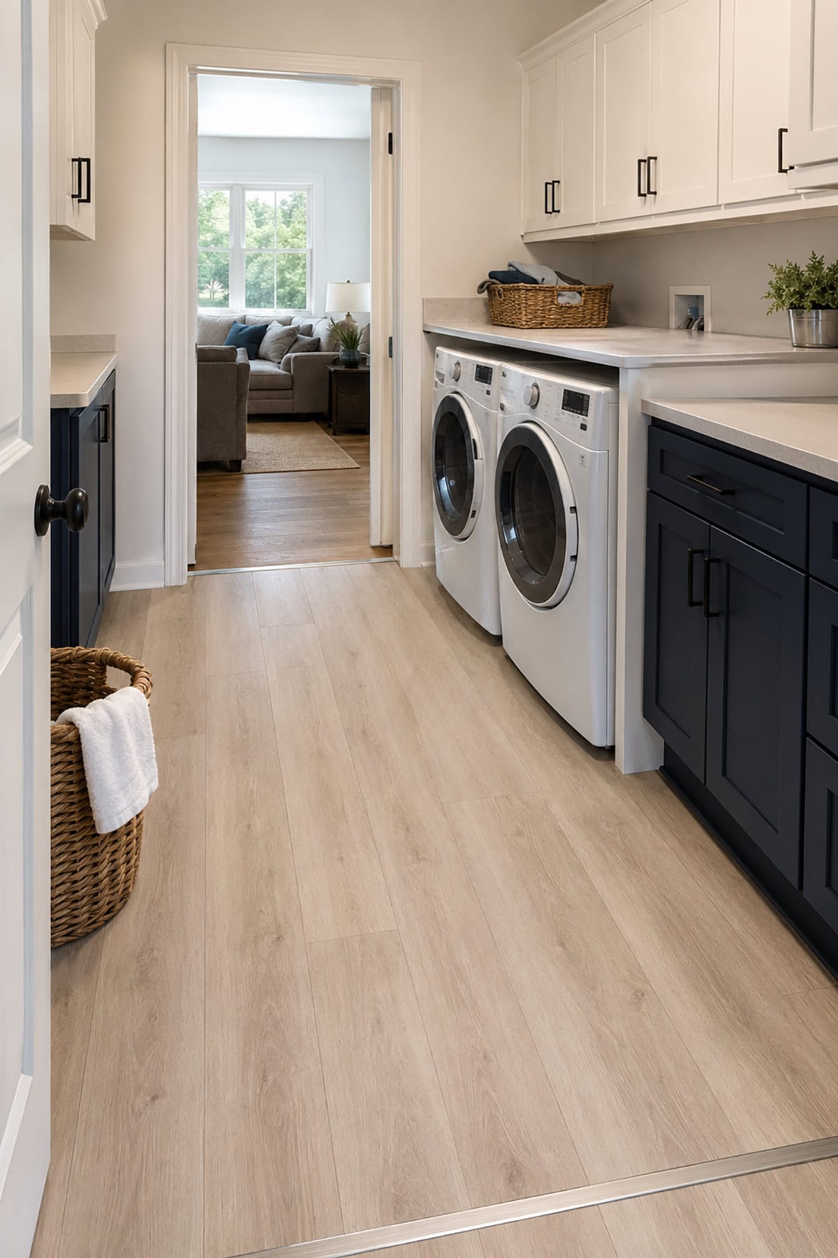 Pale Oak Waterproof Vinyl Planks